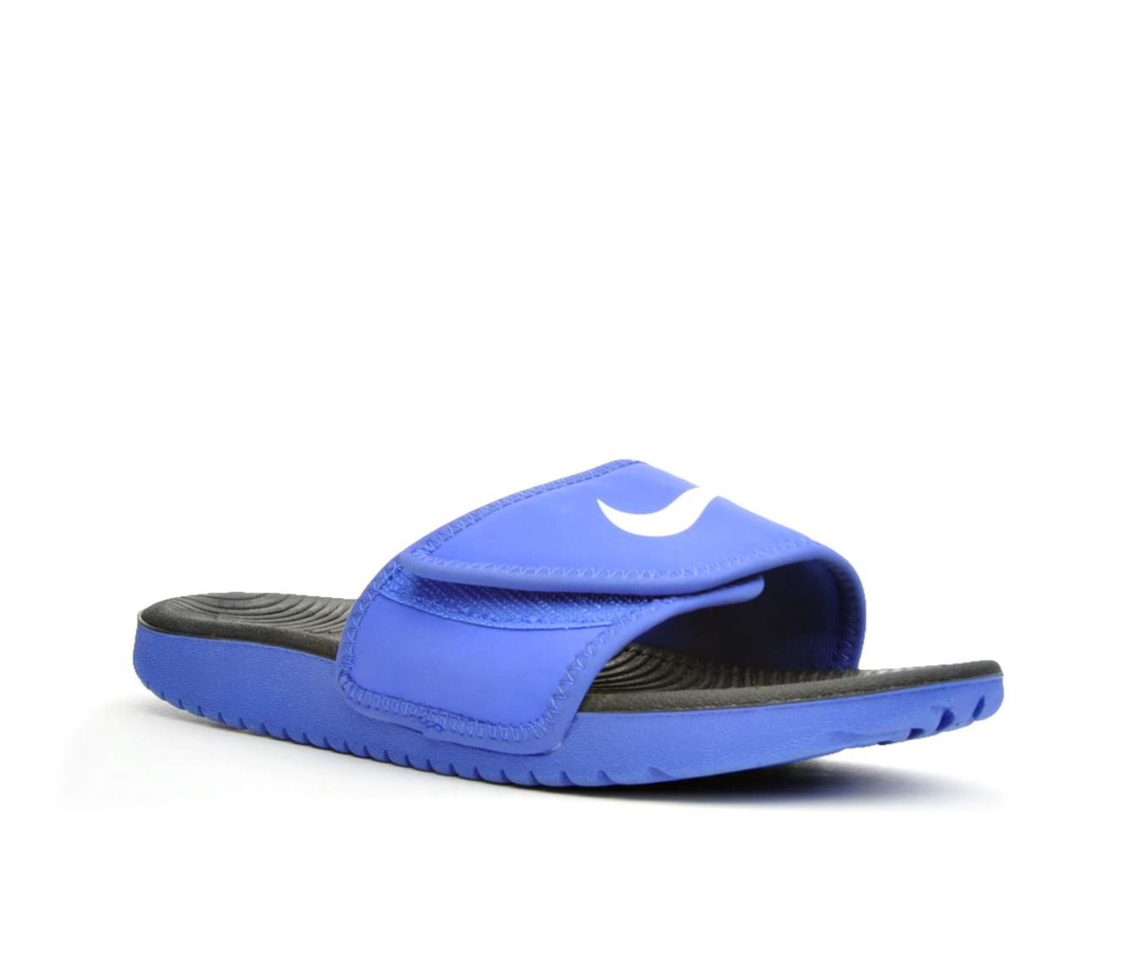 nike kawa adjustable slides youth