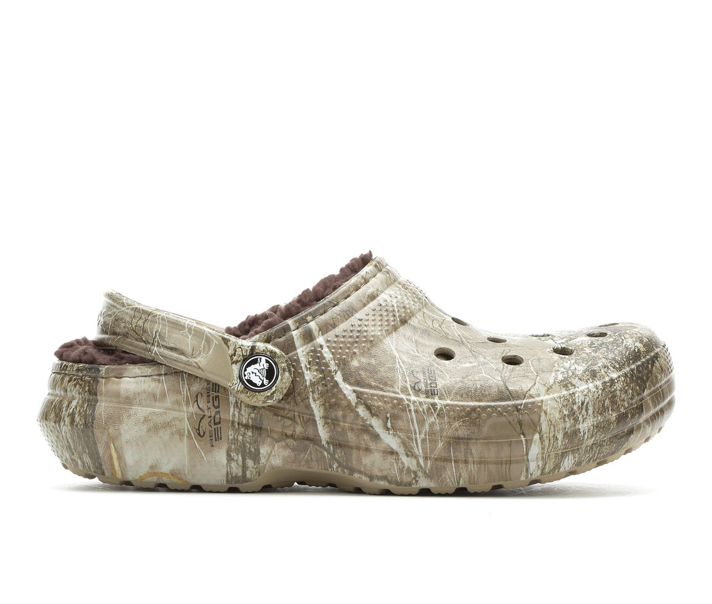 realtree fur lined crocs
