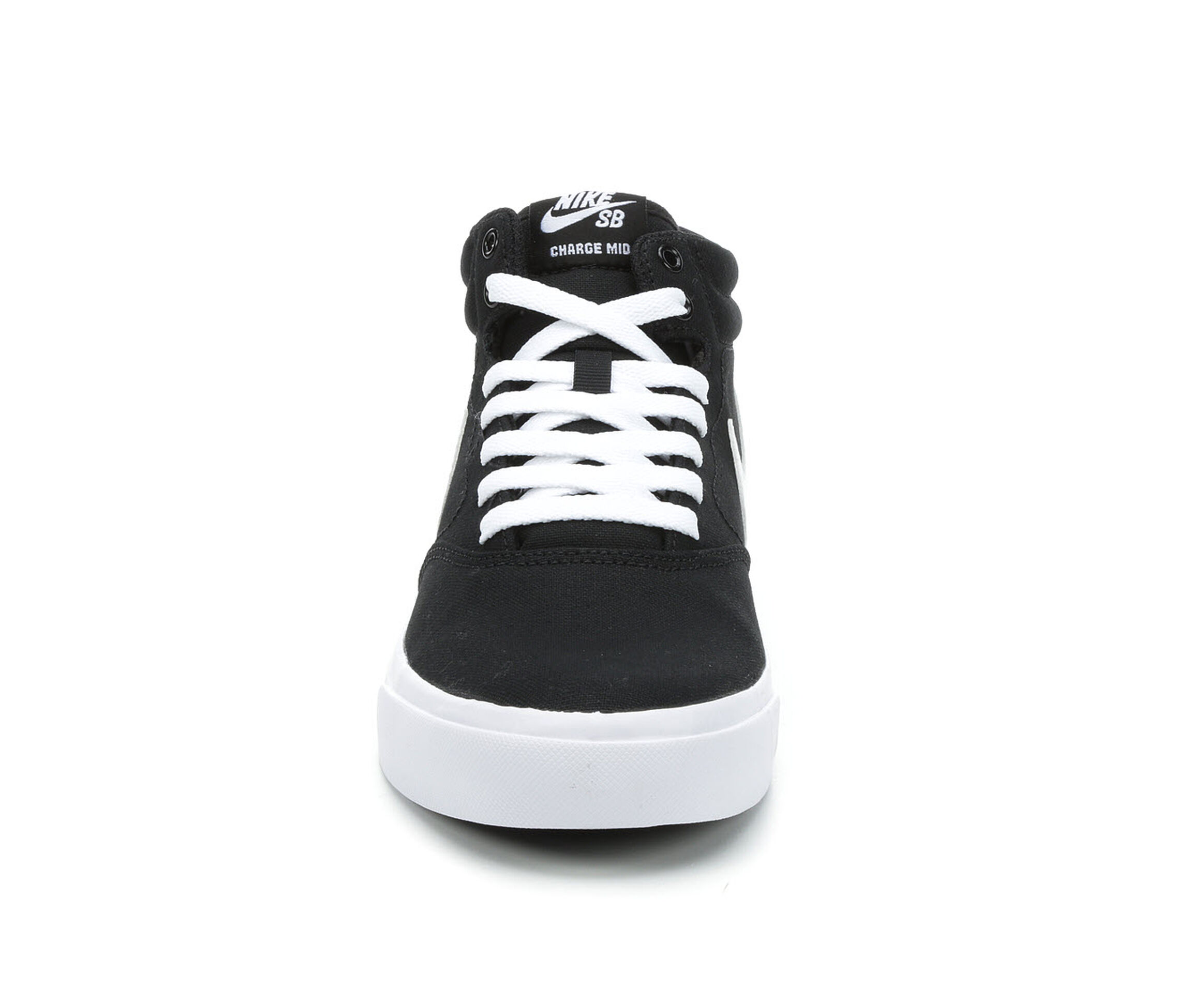 sb charge mid canvas trainers mens