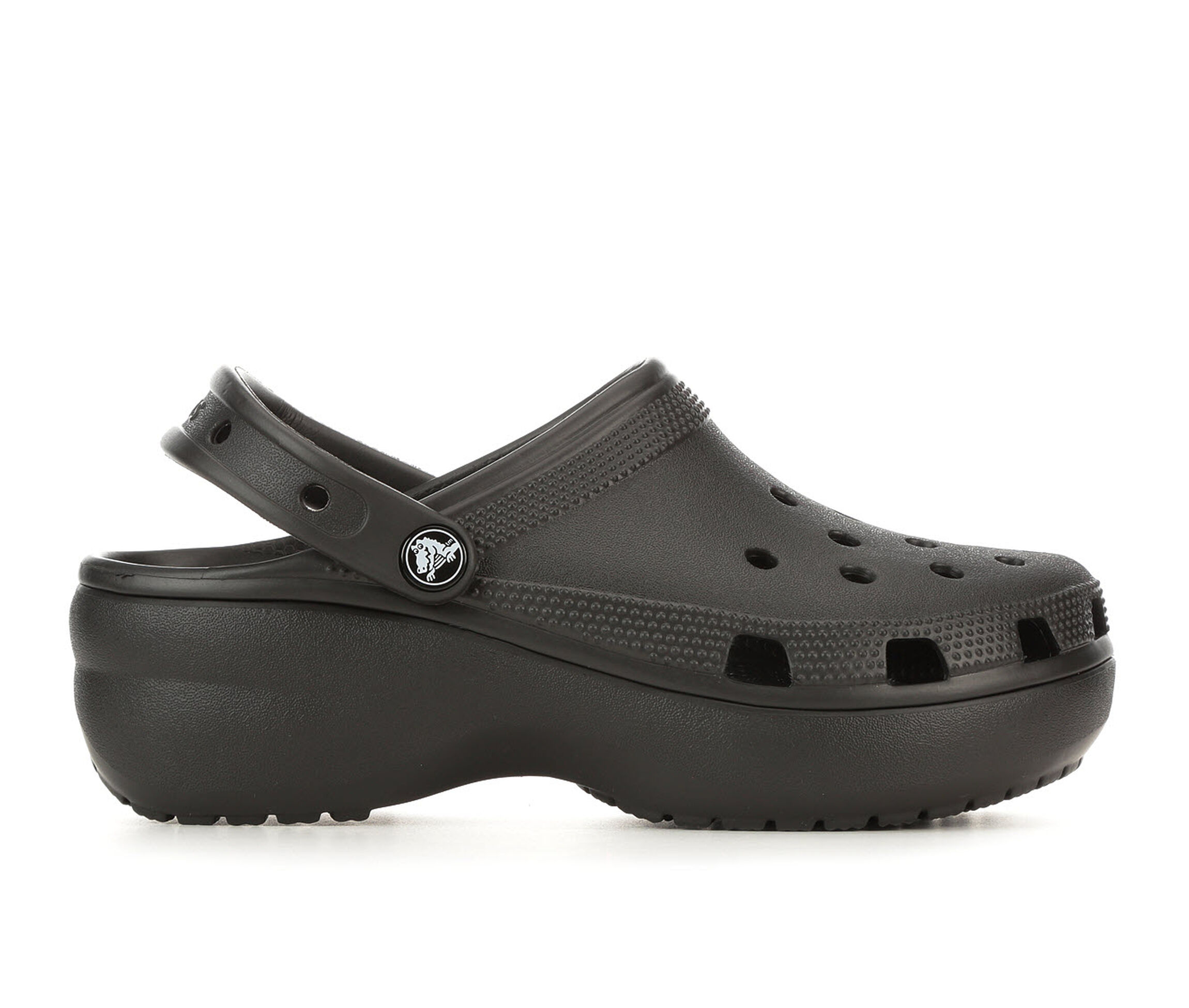 Women's Crocs Classic Platform Clogs - Black