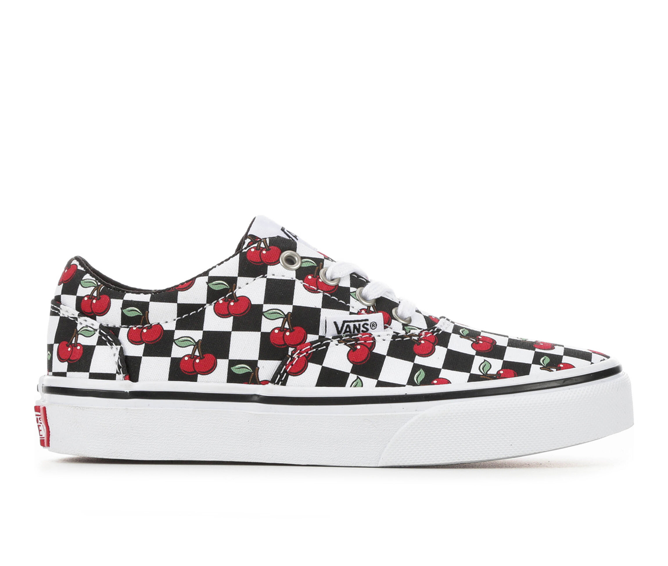 vans slip on cherry checker