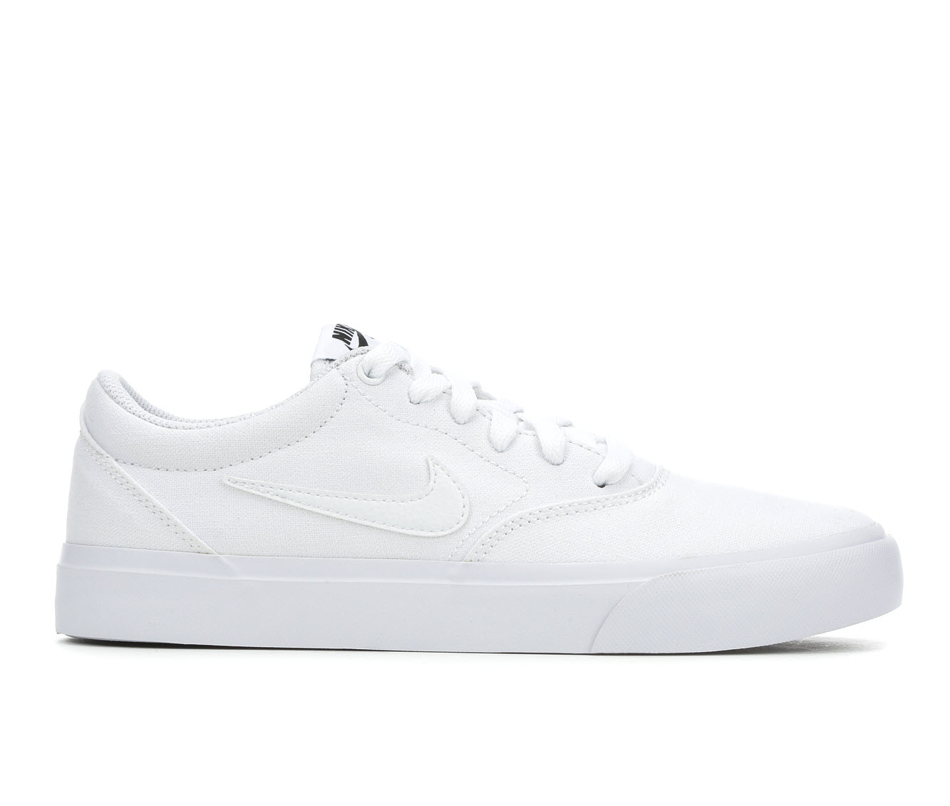 white canvas nike sneakers