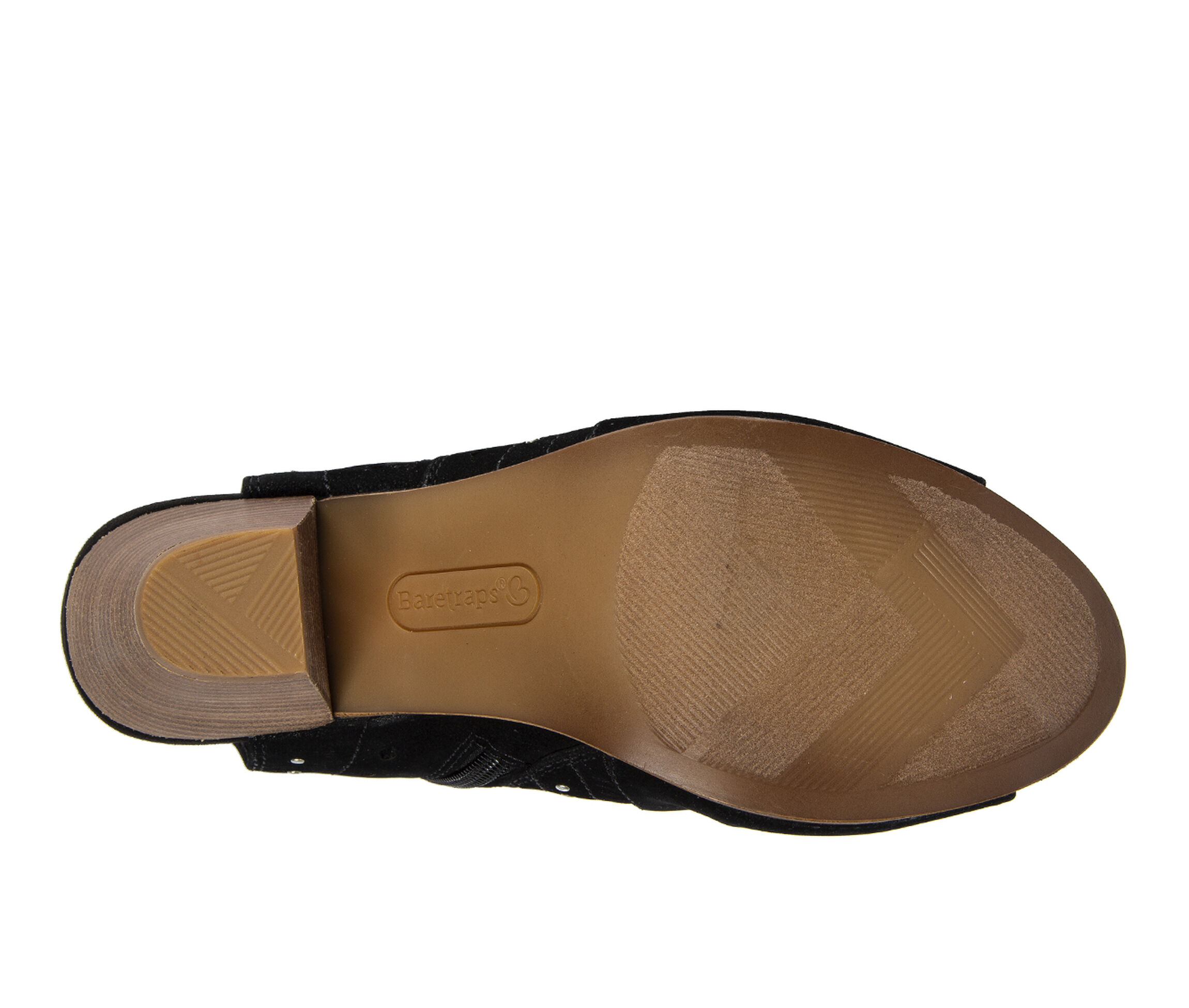 bare traps peep toe booties