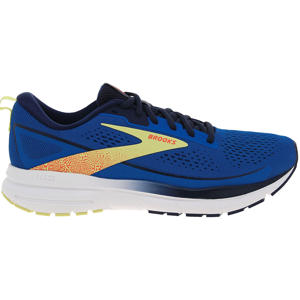Men's Brooks Trace 3 Running Shoes - BLUE PEACOAT
