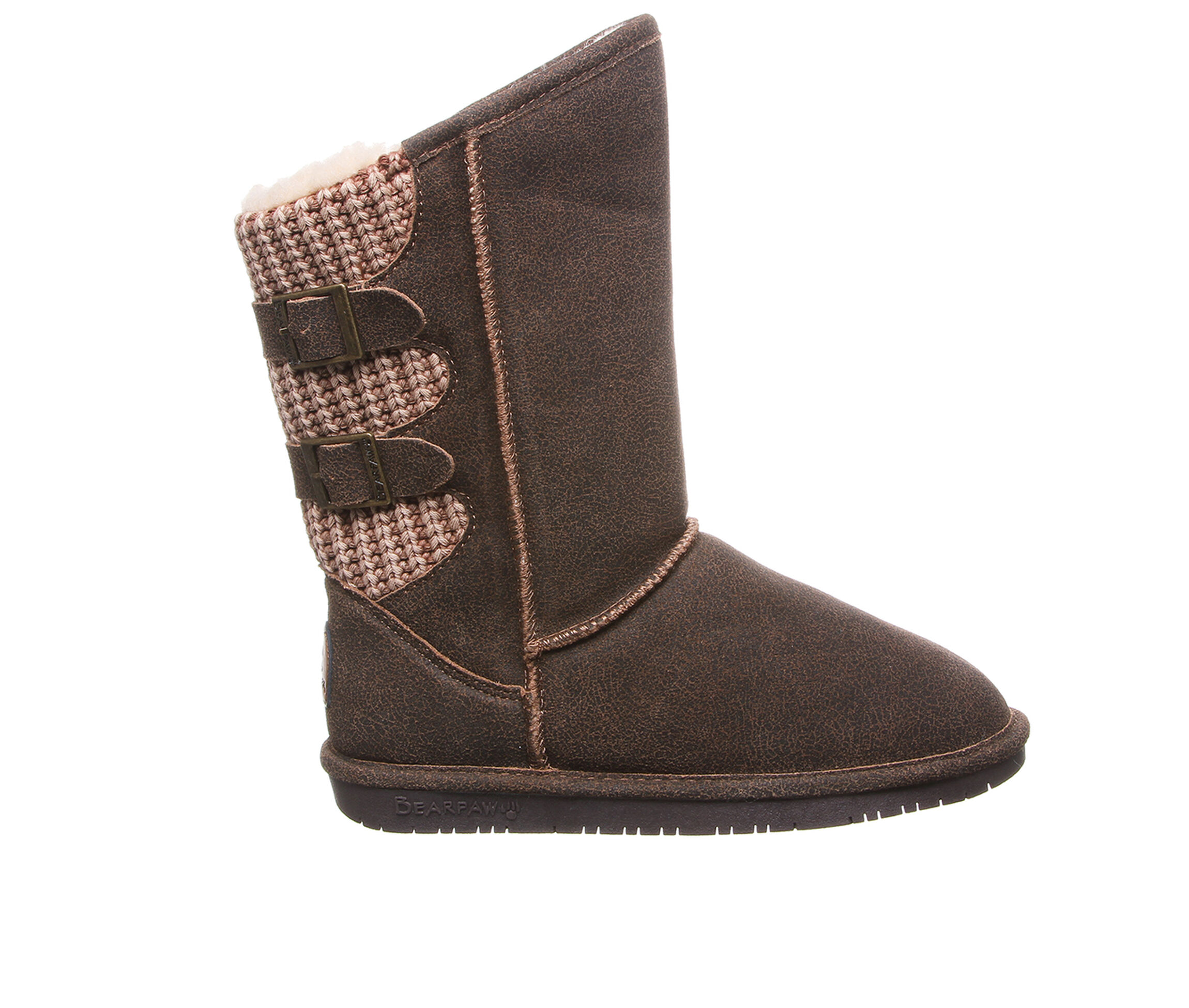 maroon bearpaw boots