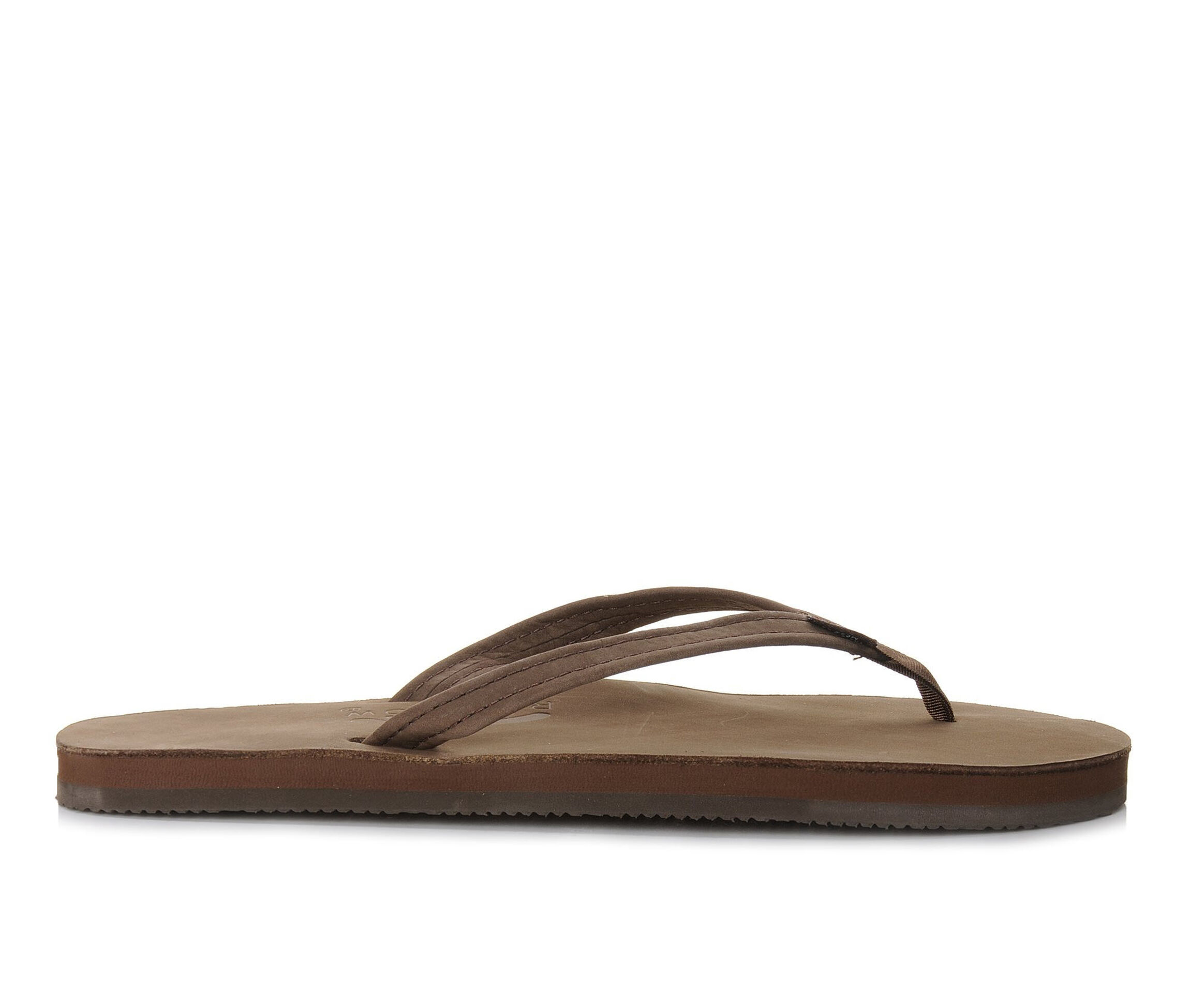 rainbow thin strap flip flops