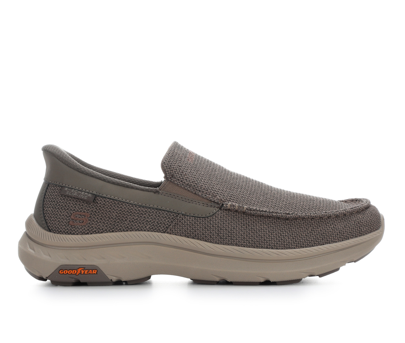 Men's Skechers 205451 Wilfred Slip-In Boat Shoes - Taupe