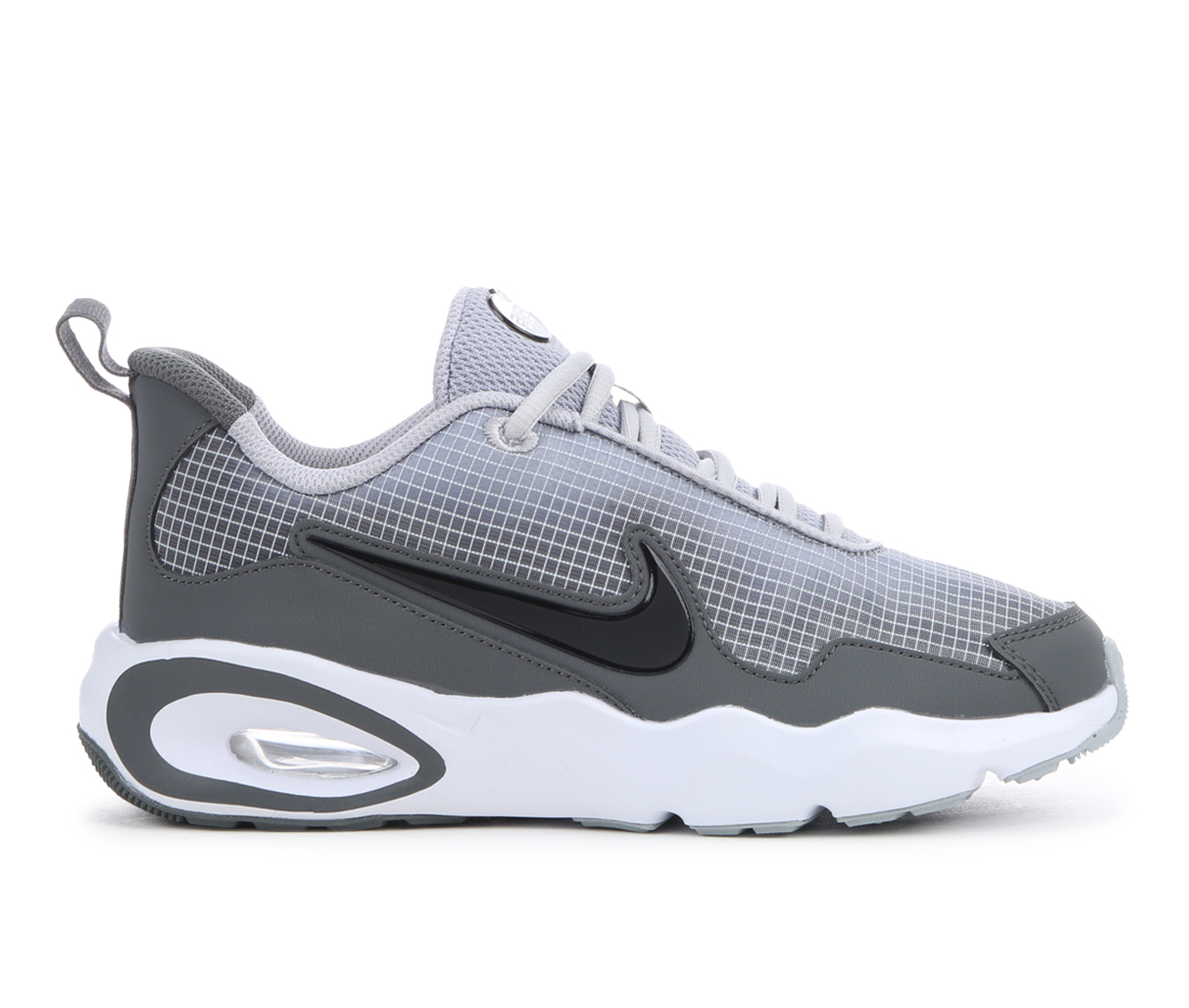 Boys' Nike Big Kid Nike Air Max Nova Running Shoes - Gry/Blk/IronGry