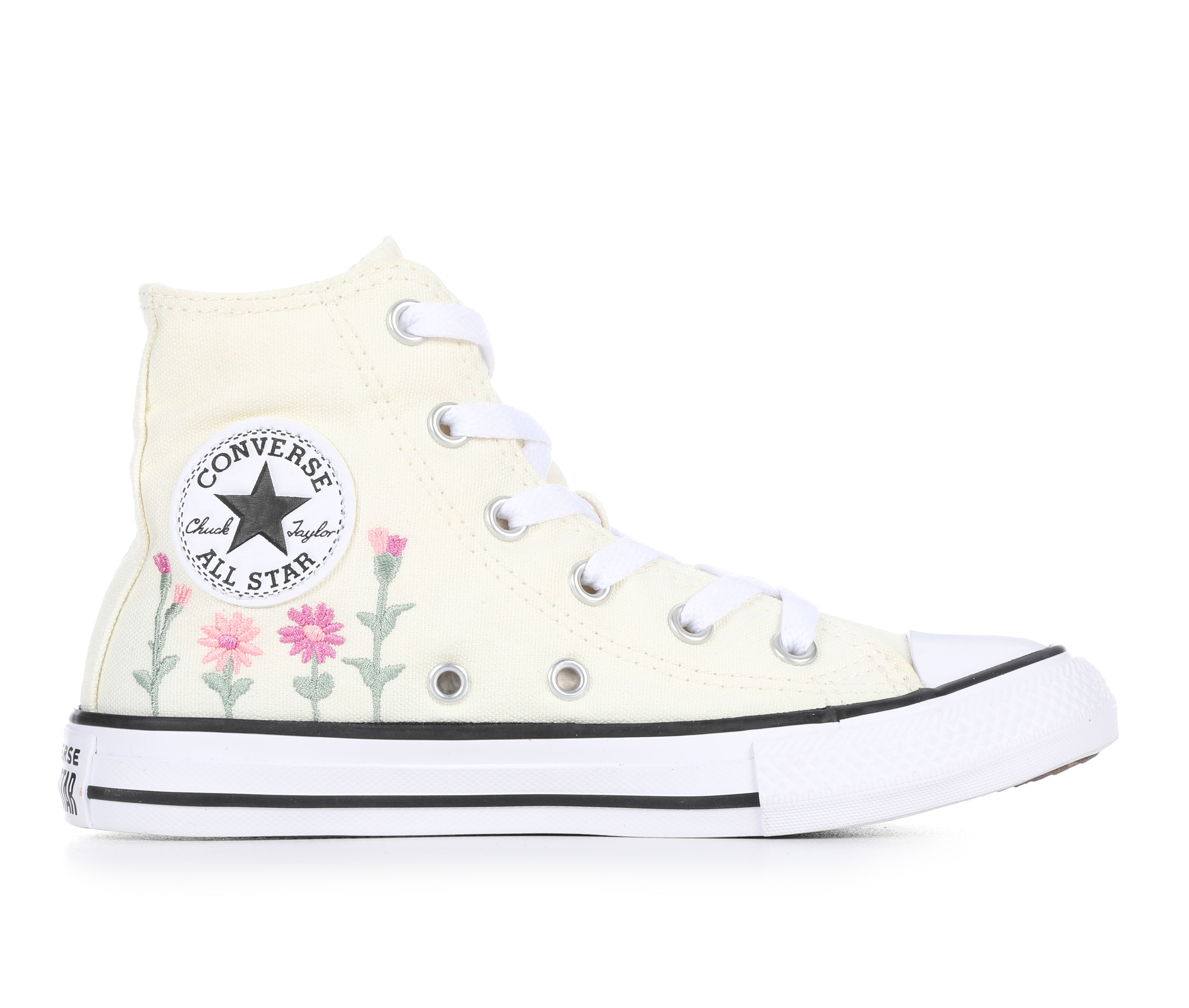 Kids' Converse Big Kid Chuck Taylor All Star Florals Sneakers - Egret/Jly Jter