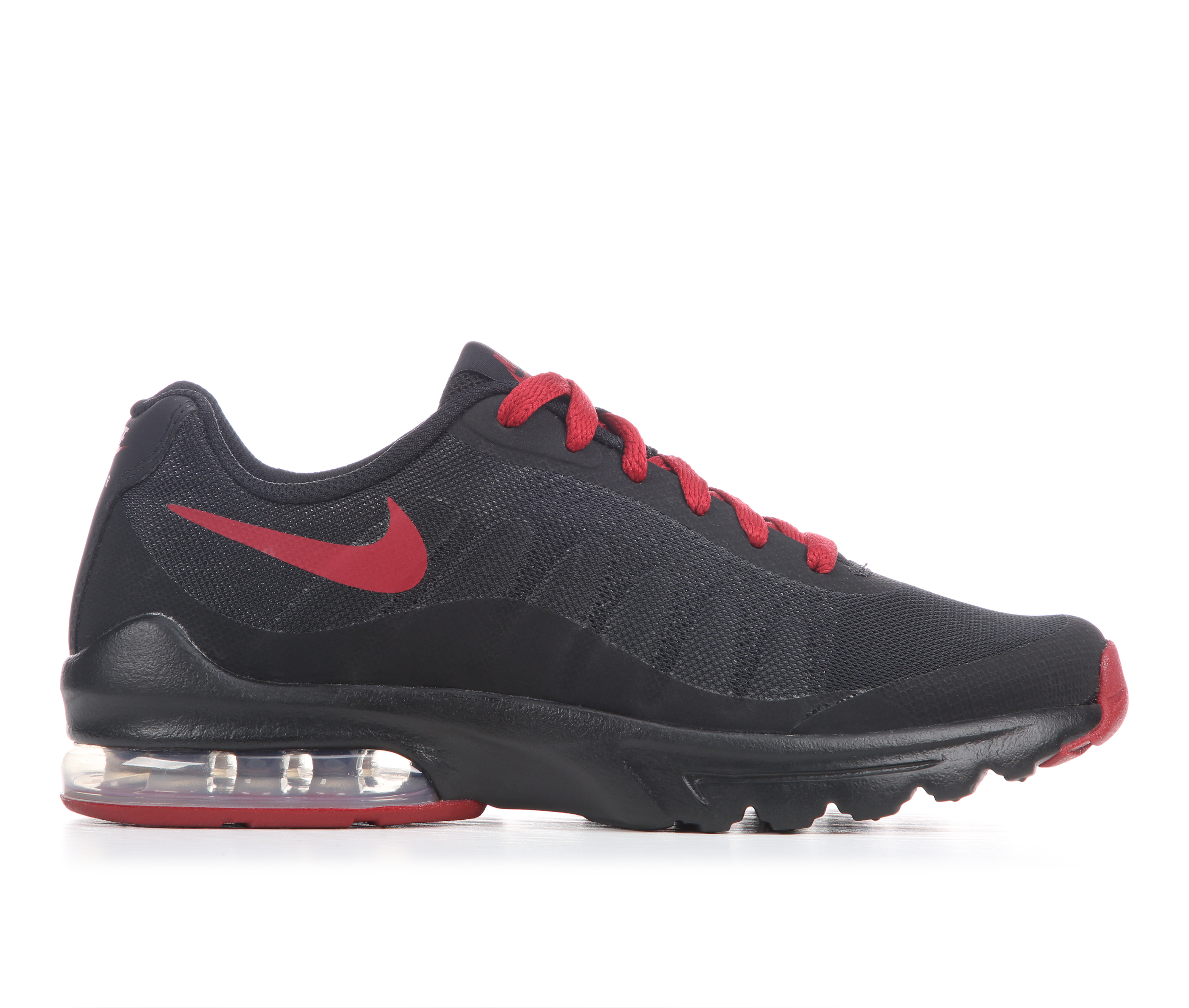 Boys' Nike Big Kid Invigor Running Shoes - Blk/TeamCrmsn