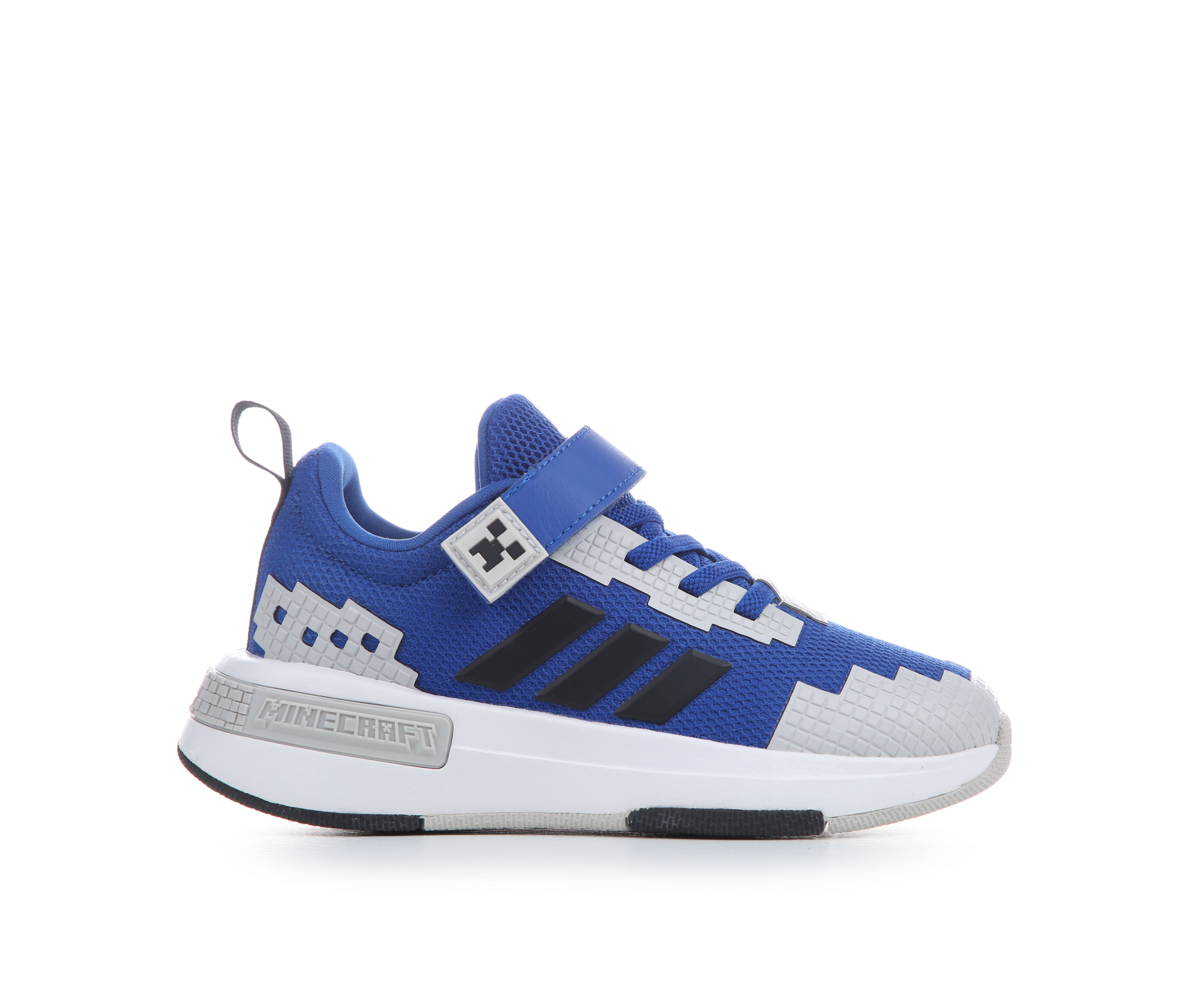 Boys' Adidas Little Kid Minecraft Pro Sneakers - Royal/Blk/Gry