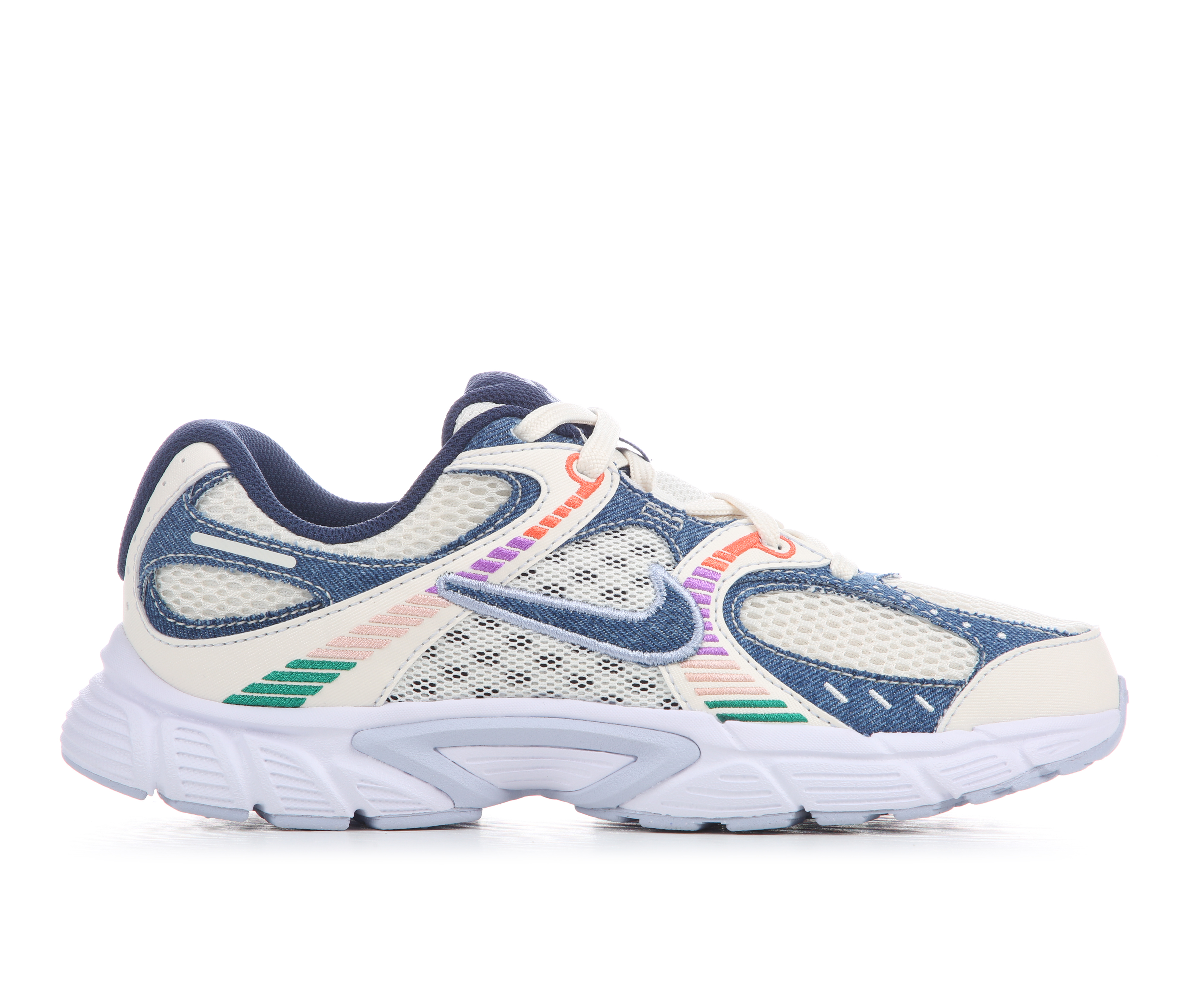 Kids' Nike Big Kid V5 RNR Running Shoes - Pearl/Nvy/Denim