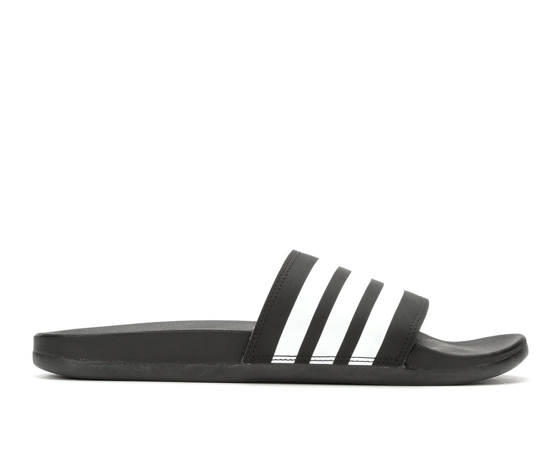 adidas men's adilette cloudfoam plus slides