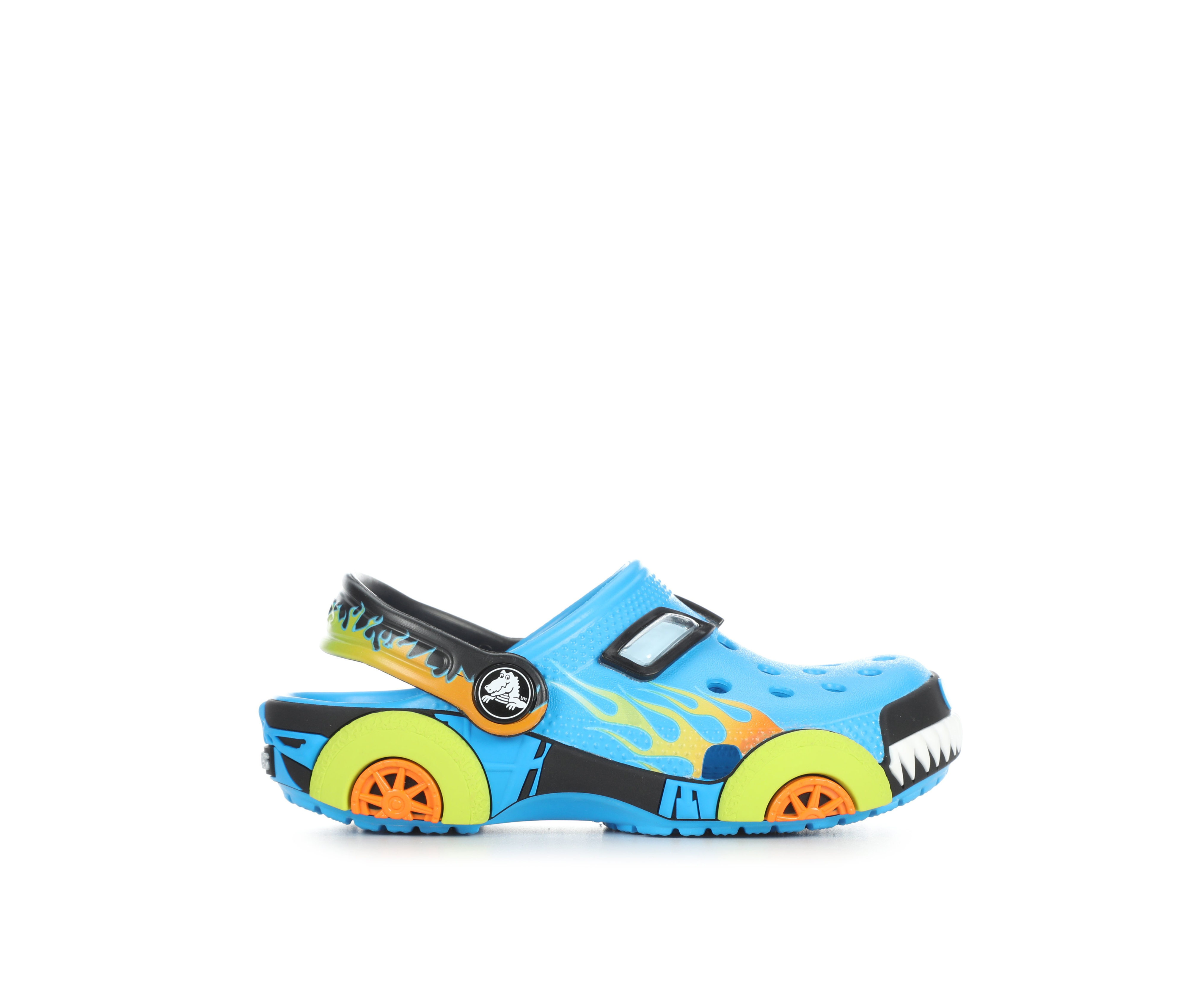 Boys' Crocs Infant & Toddler Classic Fun Lab Clog - Neon Ocean