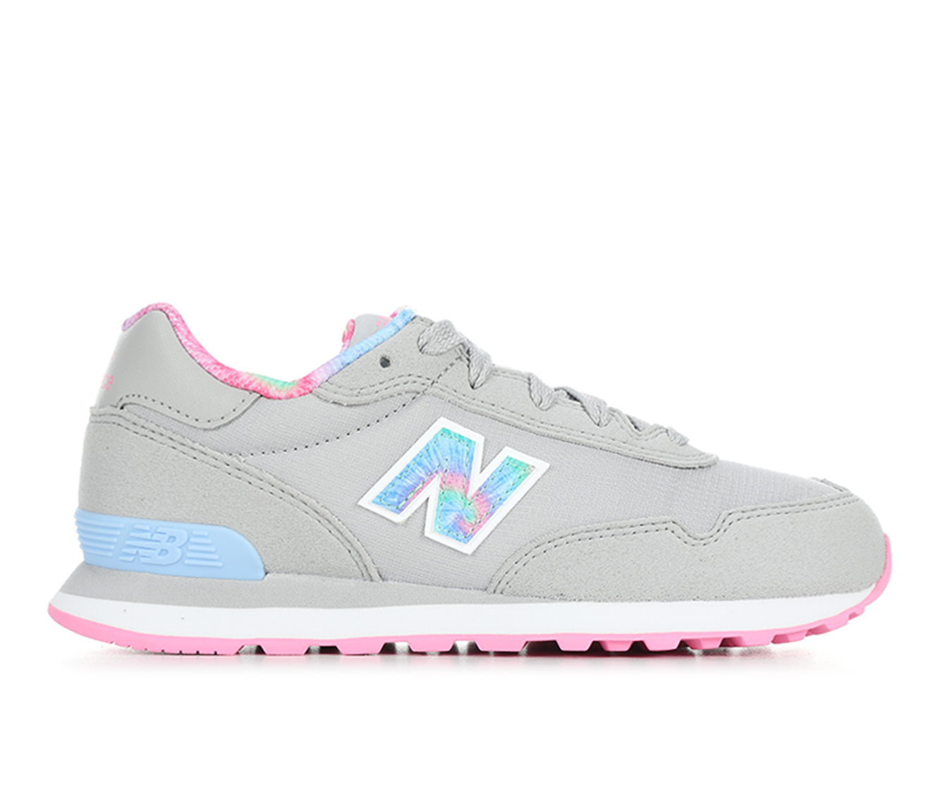 Girls' New Balance Little Kid 515 Running Shoes - Gry/Pink/Multi