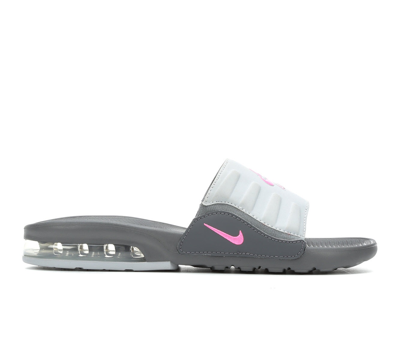 pink nike air max slides