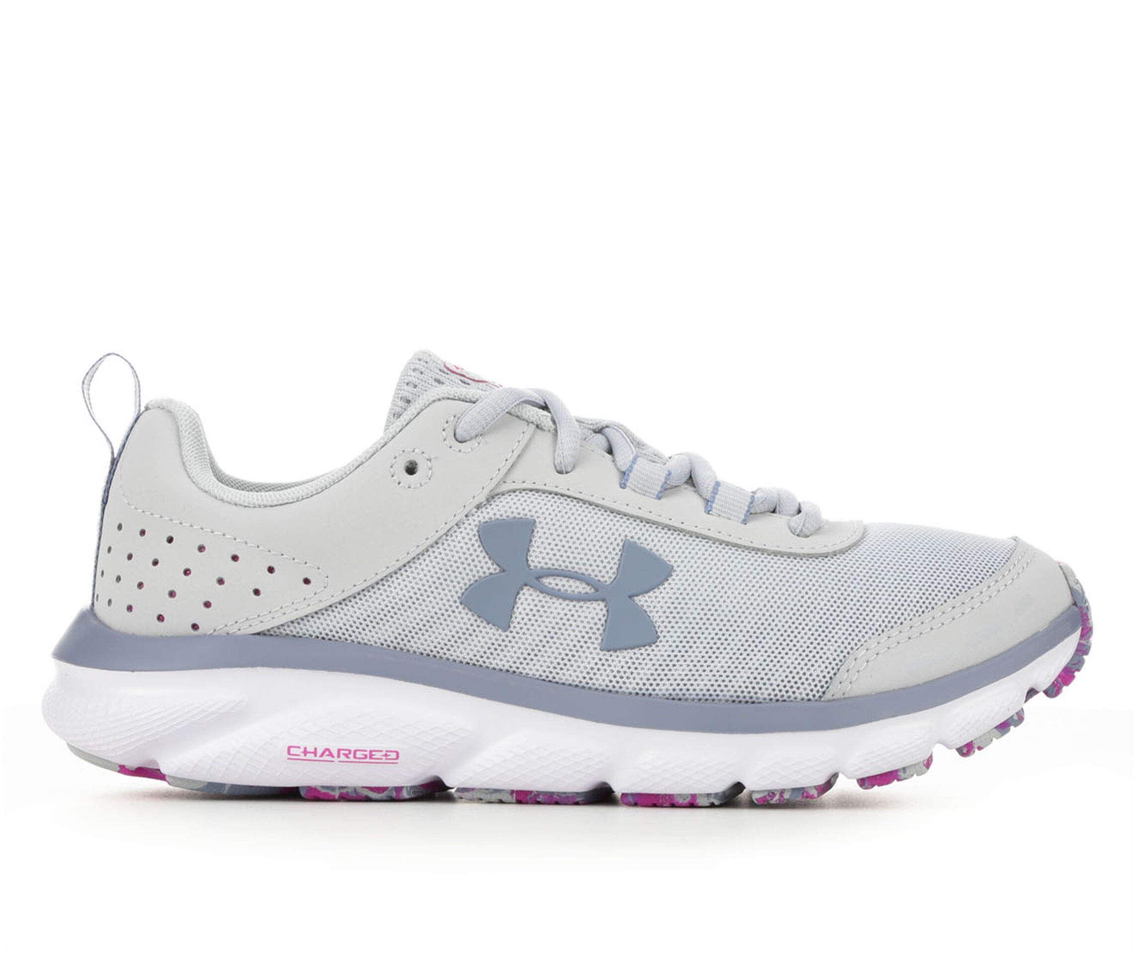 women's ua charged assert 8 marble running shoes