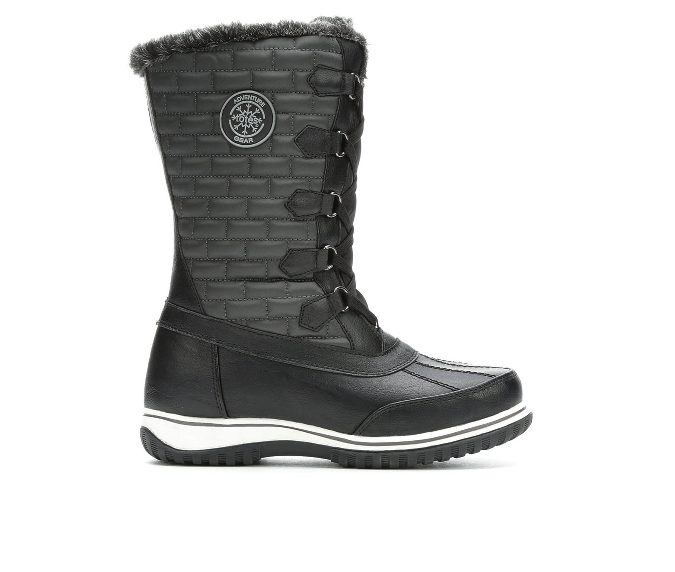 totes womens ember waterproof winter boots zip