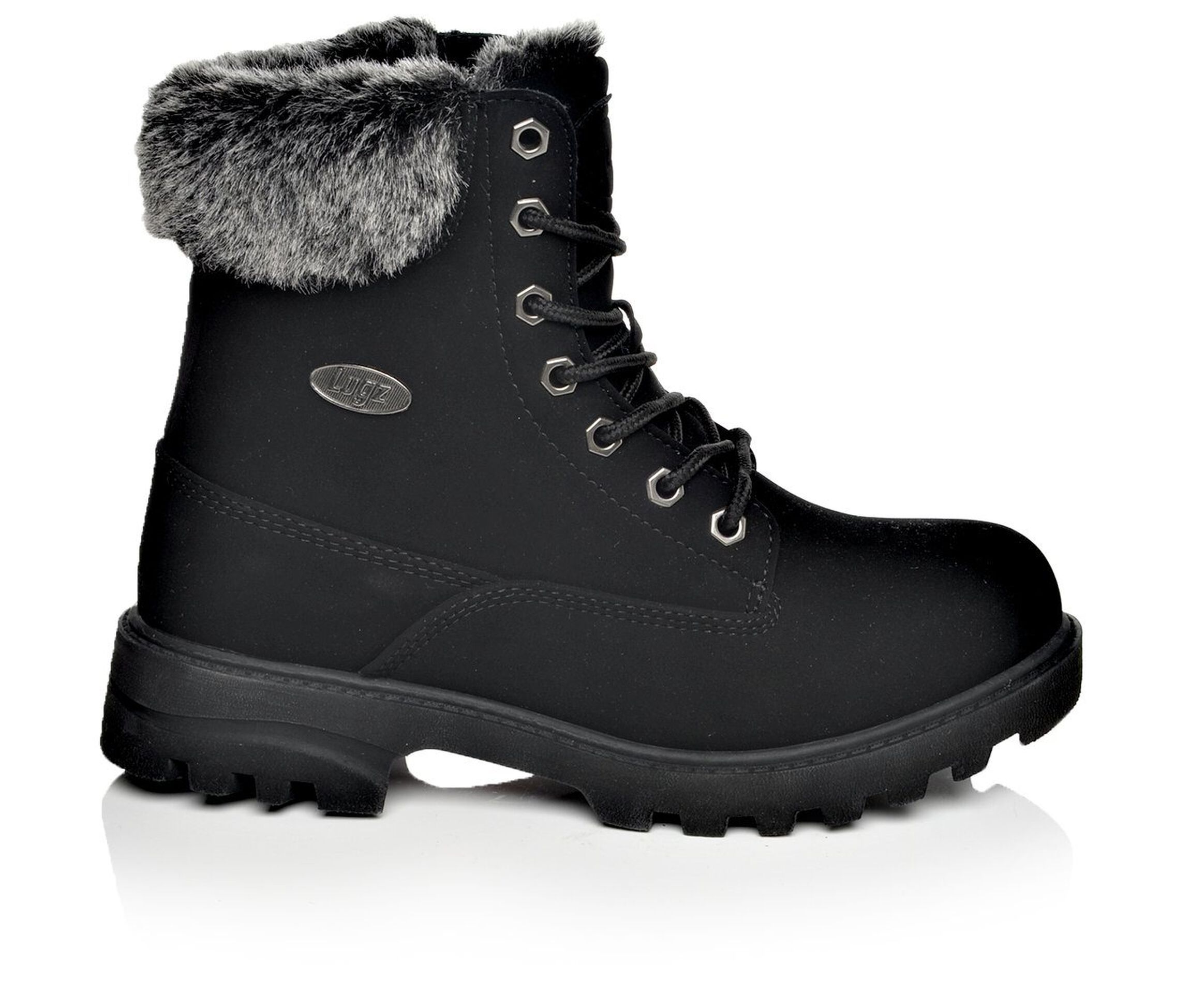 black women's lugz boots