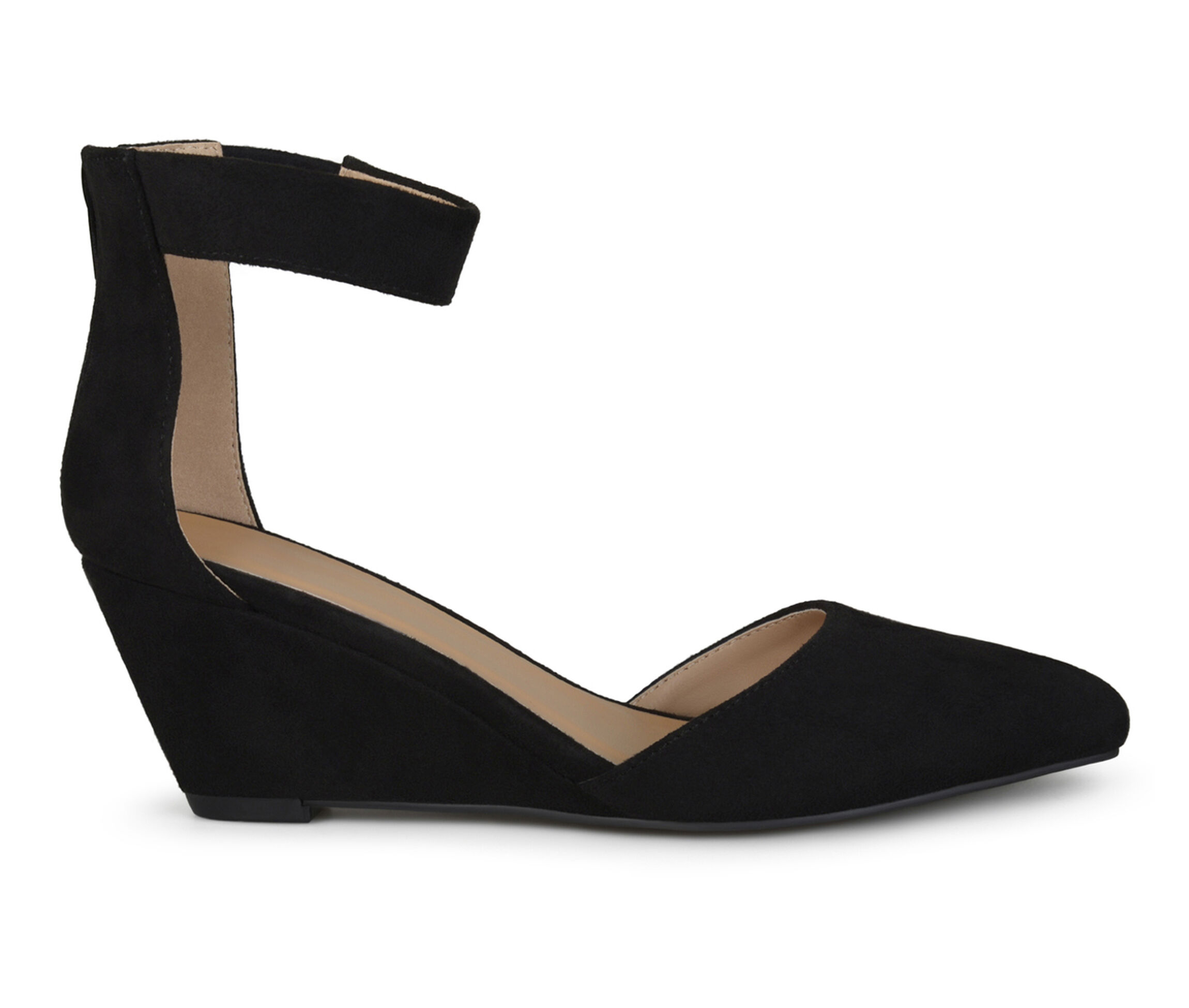 journee collection kova wedge pump
