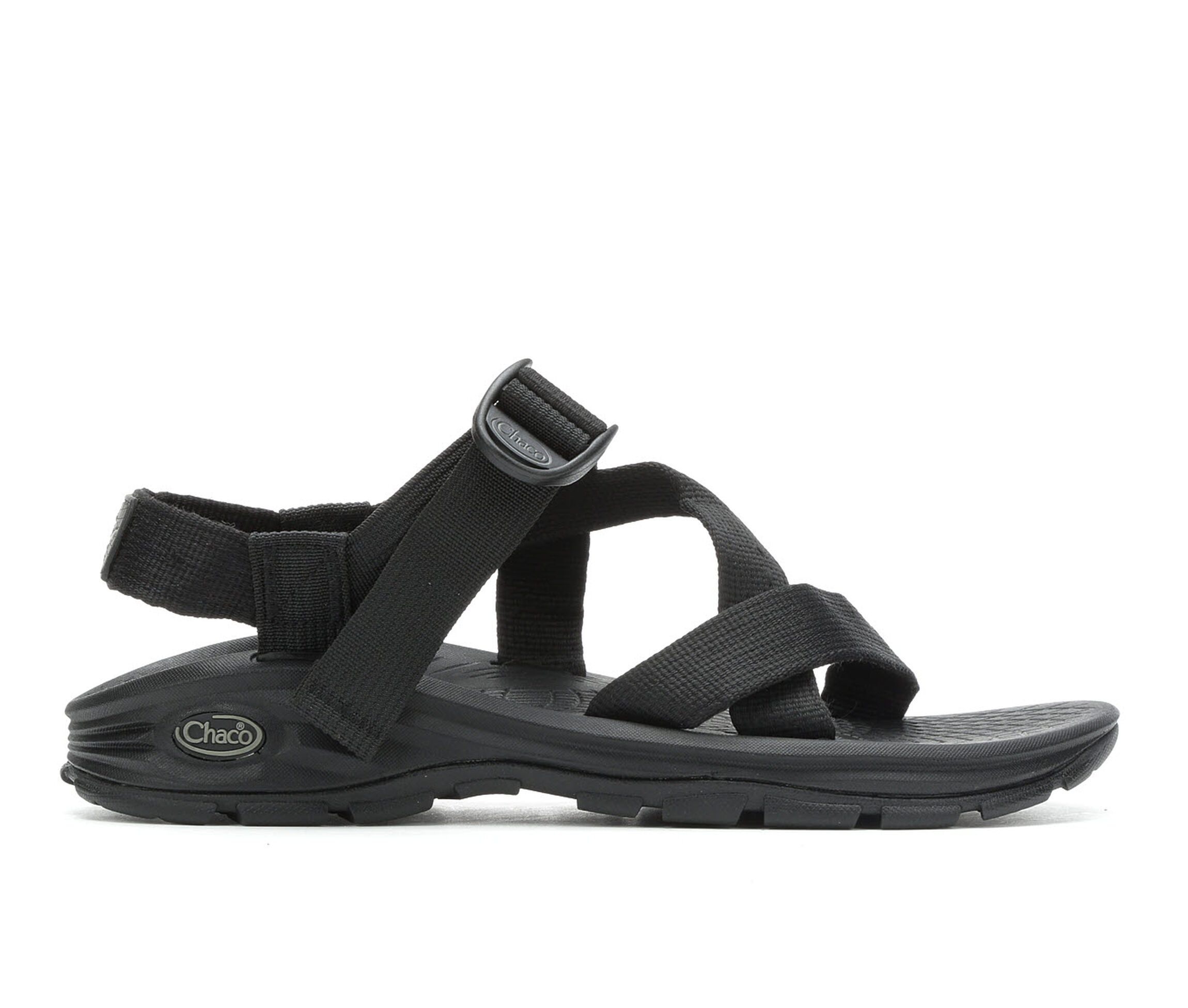 plain black chacos