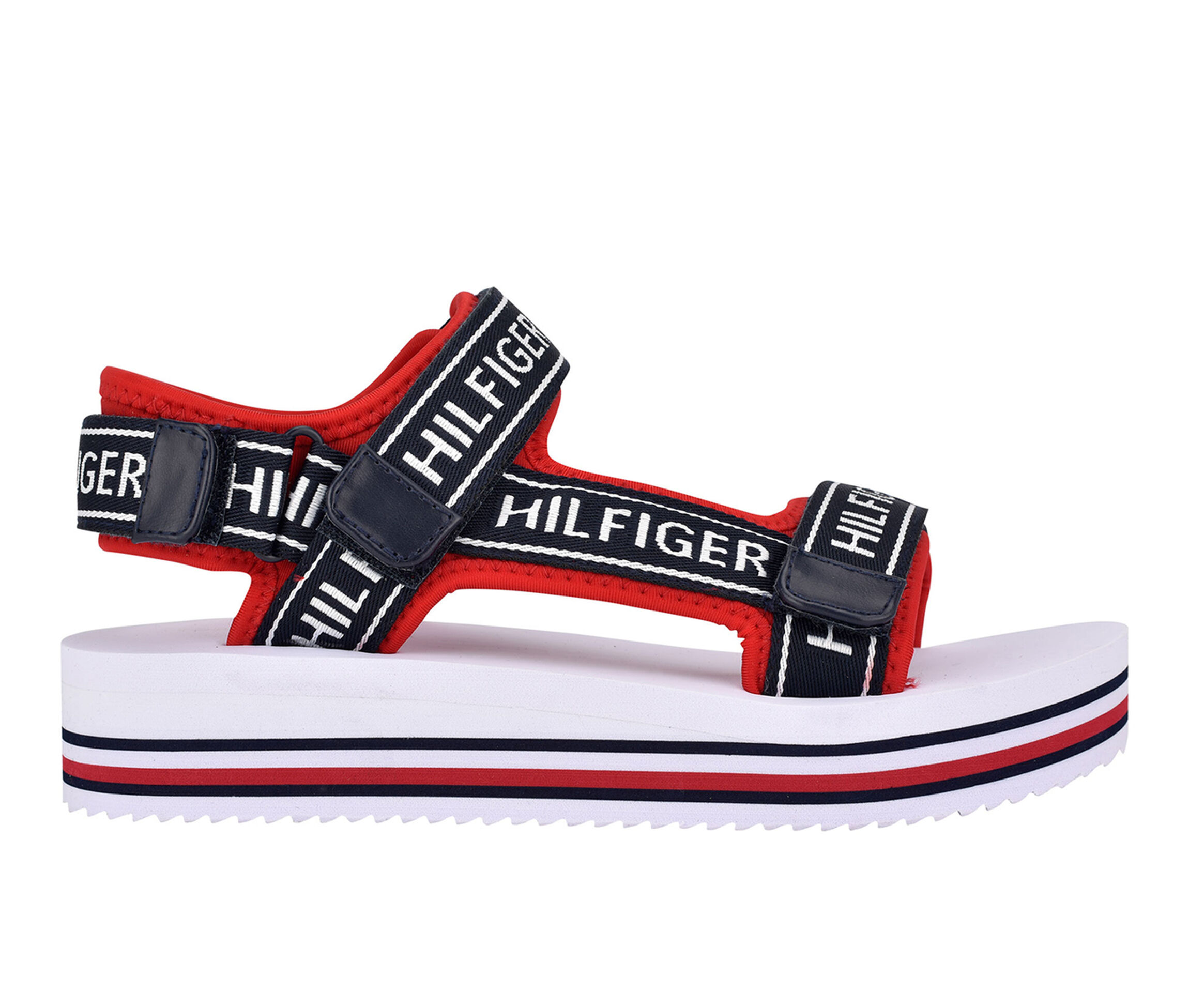 tommy hilfiger sandals red
