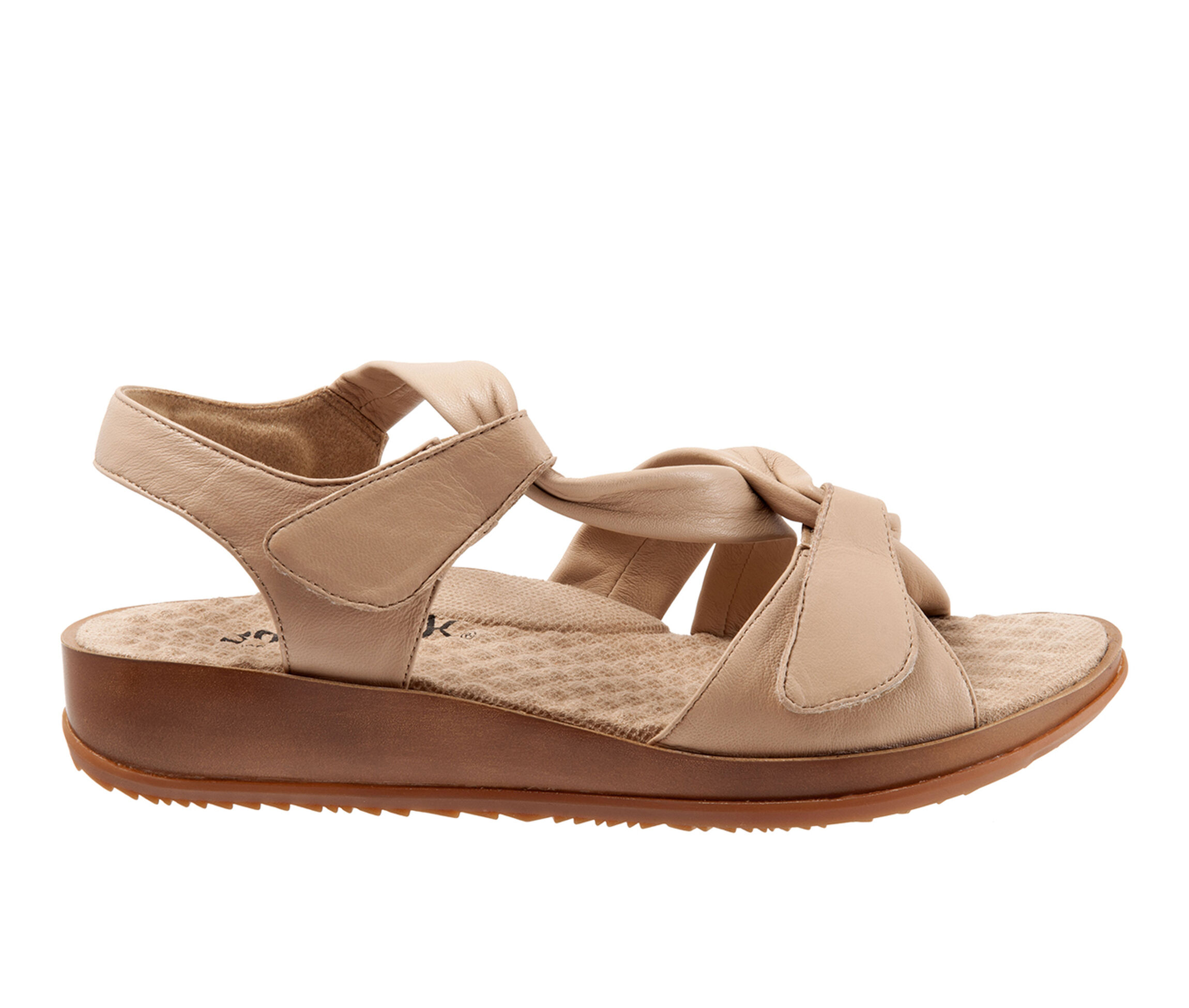 SoftwalkSoftwalk Del Rey Women's Sandal (Beige Size 6.5 Leather