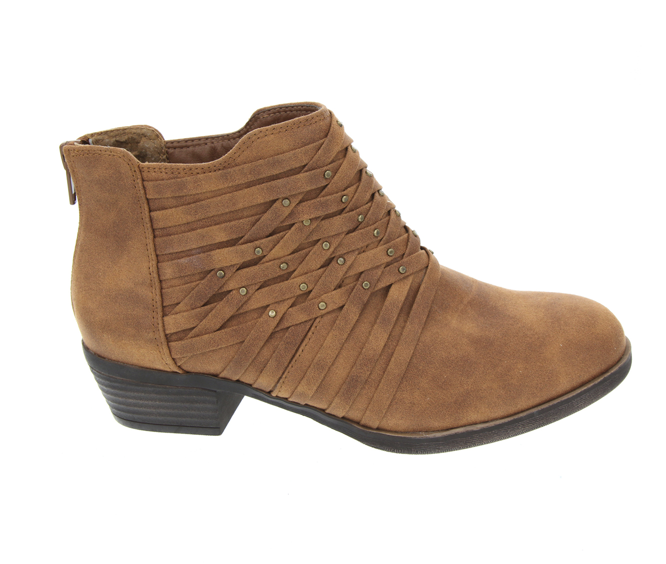 Sugar Tellie Women's Boots (Brown - Canvas)