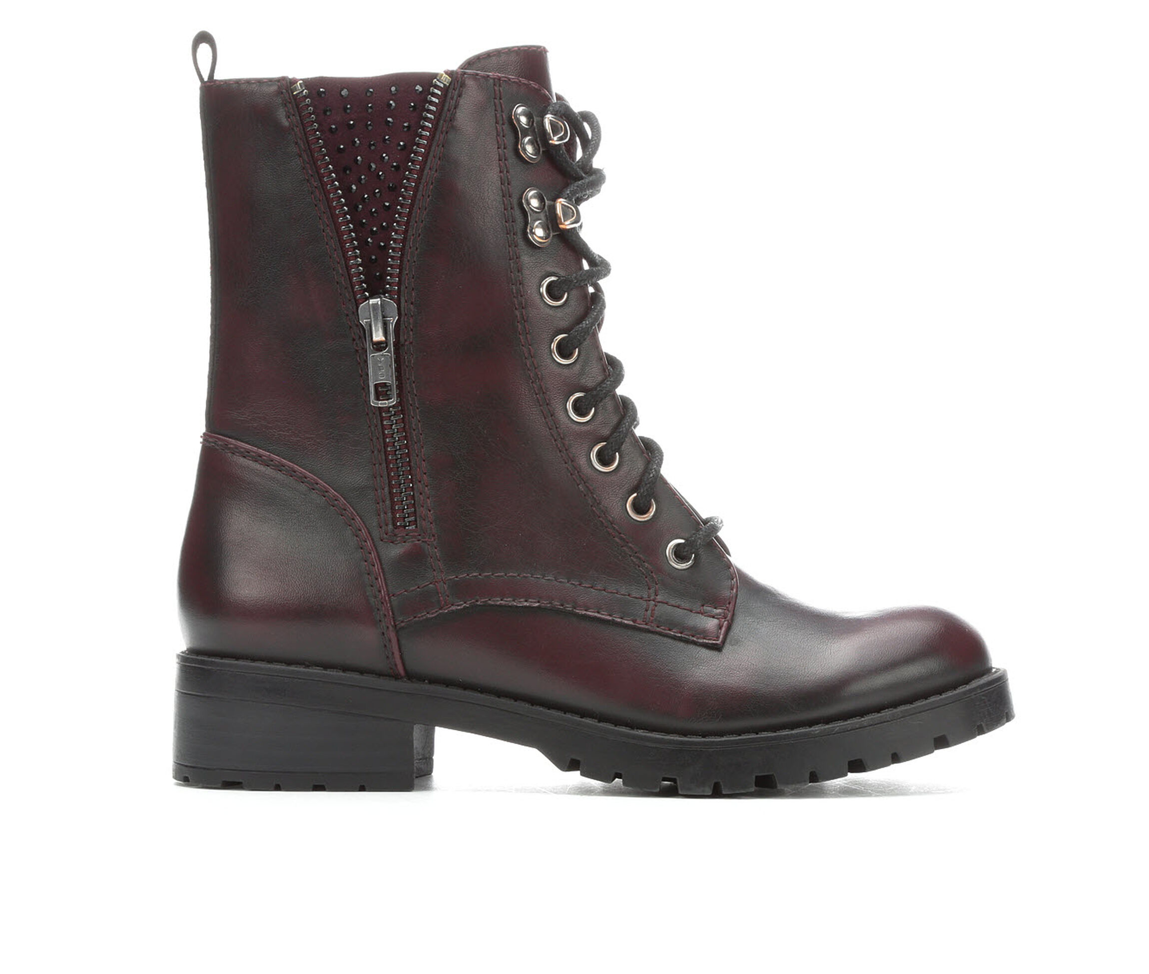 Unr8ed Kit Women's Boots (Red - Faux Leather)