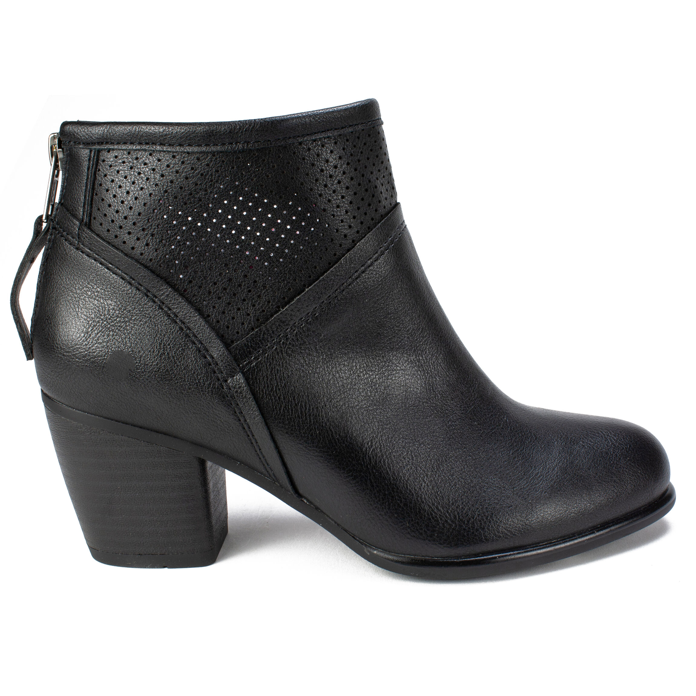 White Mountain Galveston Women's Boots (Black - Faux Leather)