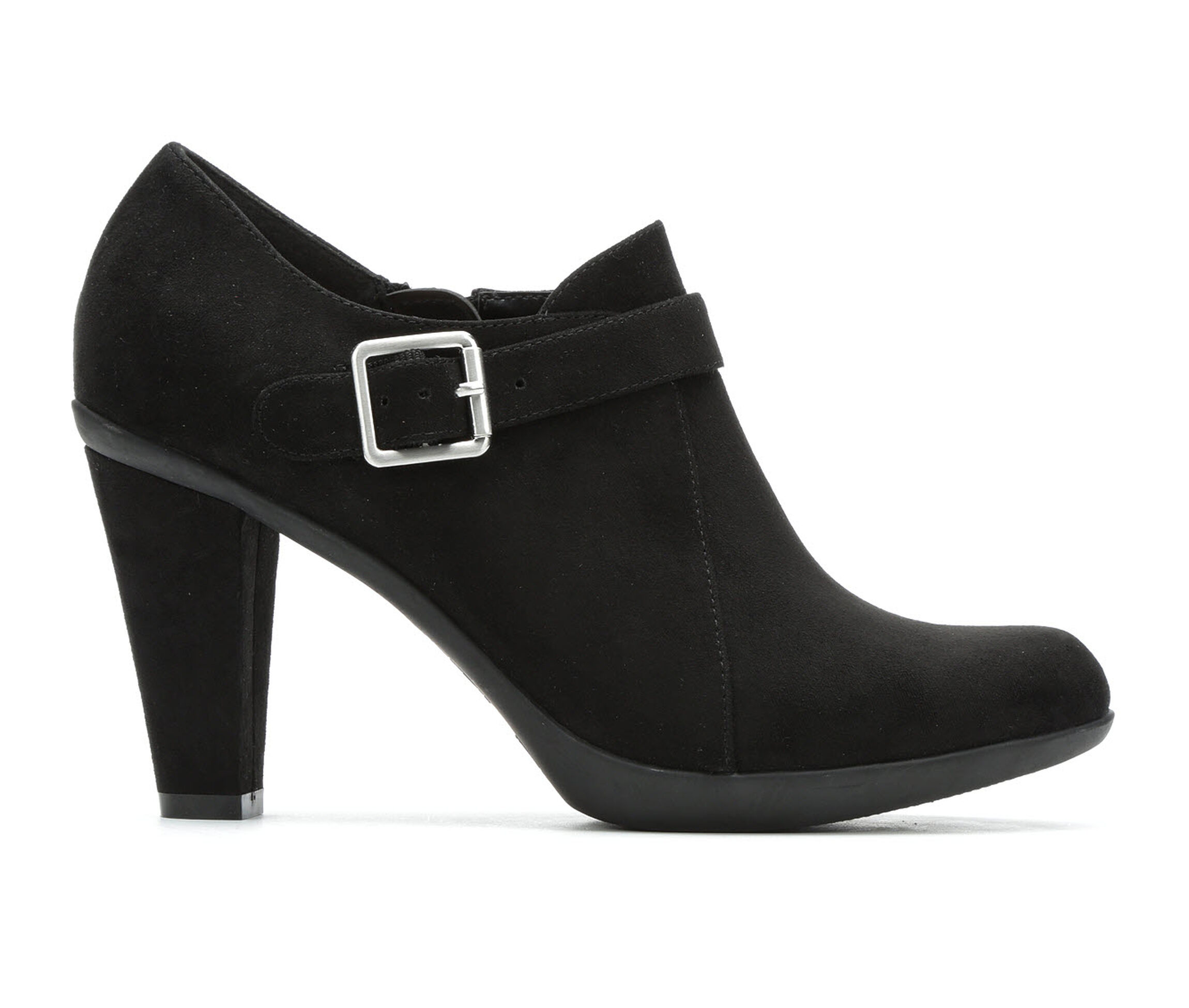 Solanz Maddox Women's Dress Shoe (Black - Canvas)