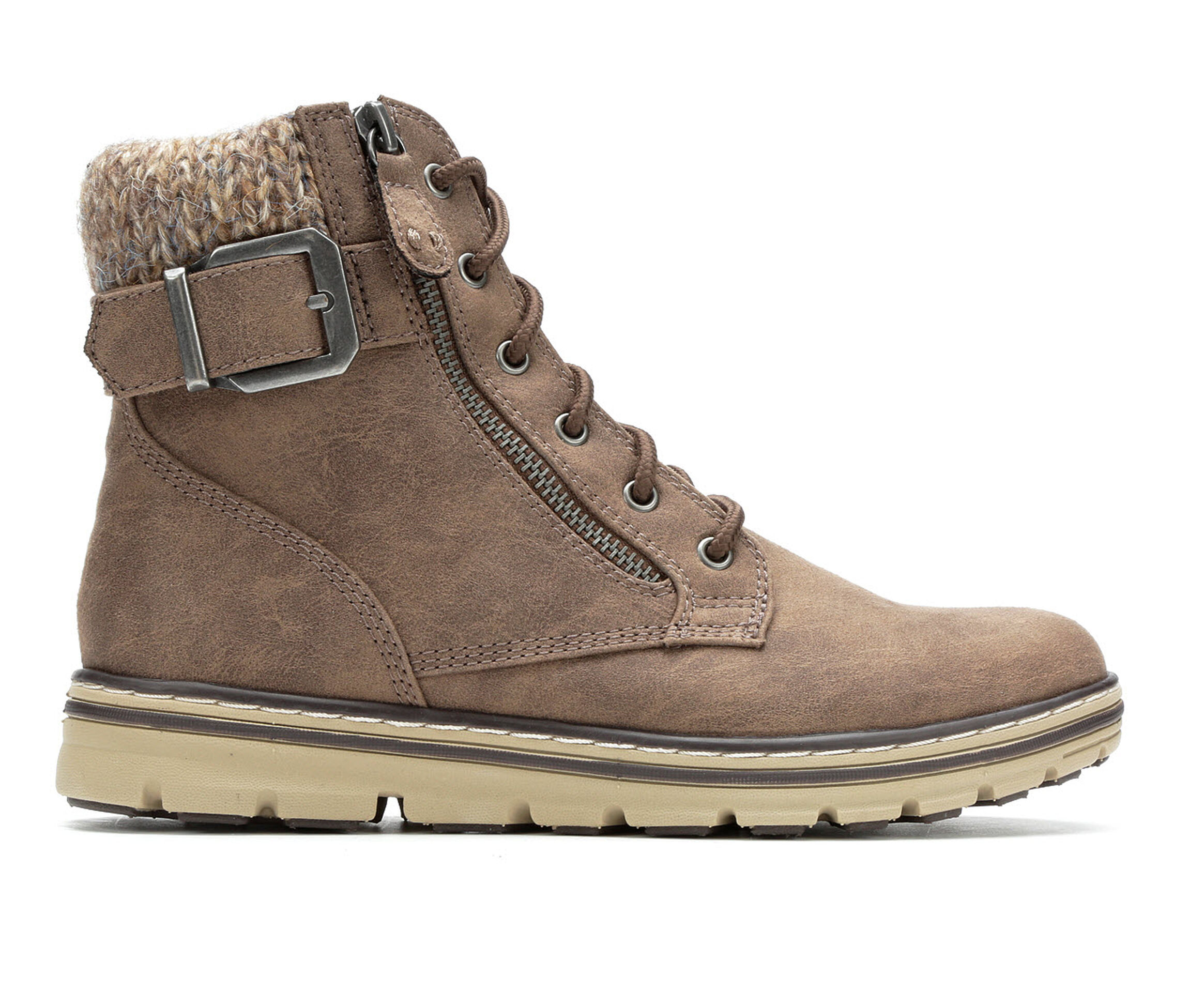 Cliffs Kelsie Women's Boots (Gray - Faux Leather)