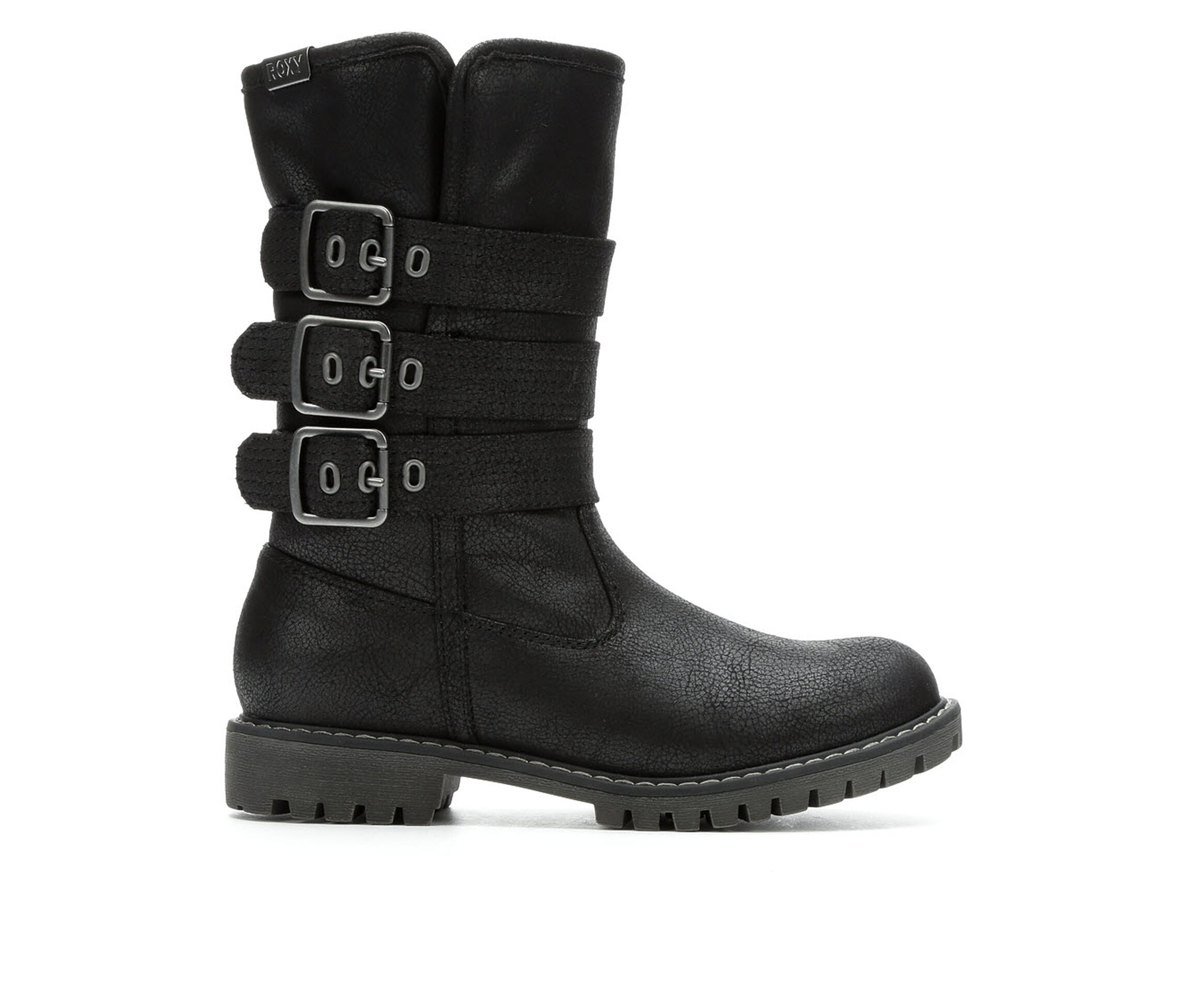 Roxy Bennett II Women's Boots (Black - Faux Leather)