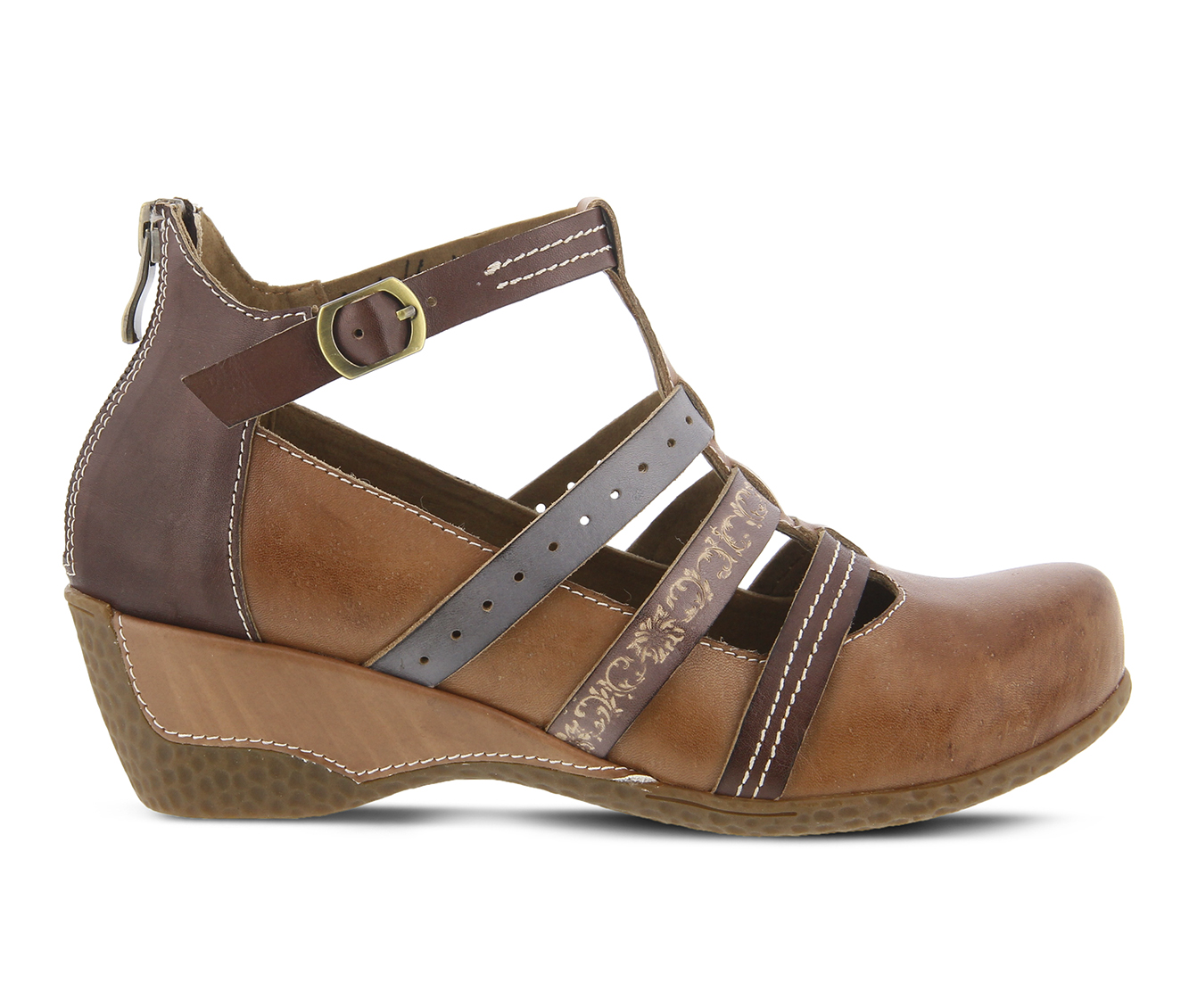 L'Artiste Yulianna Women's Shoe (Brown Leather)