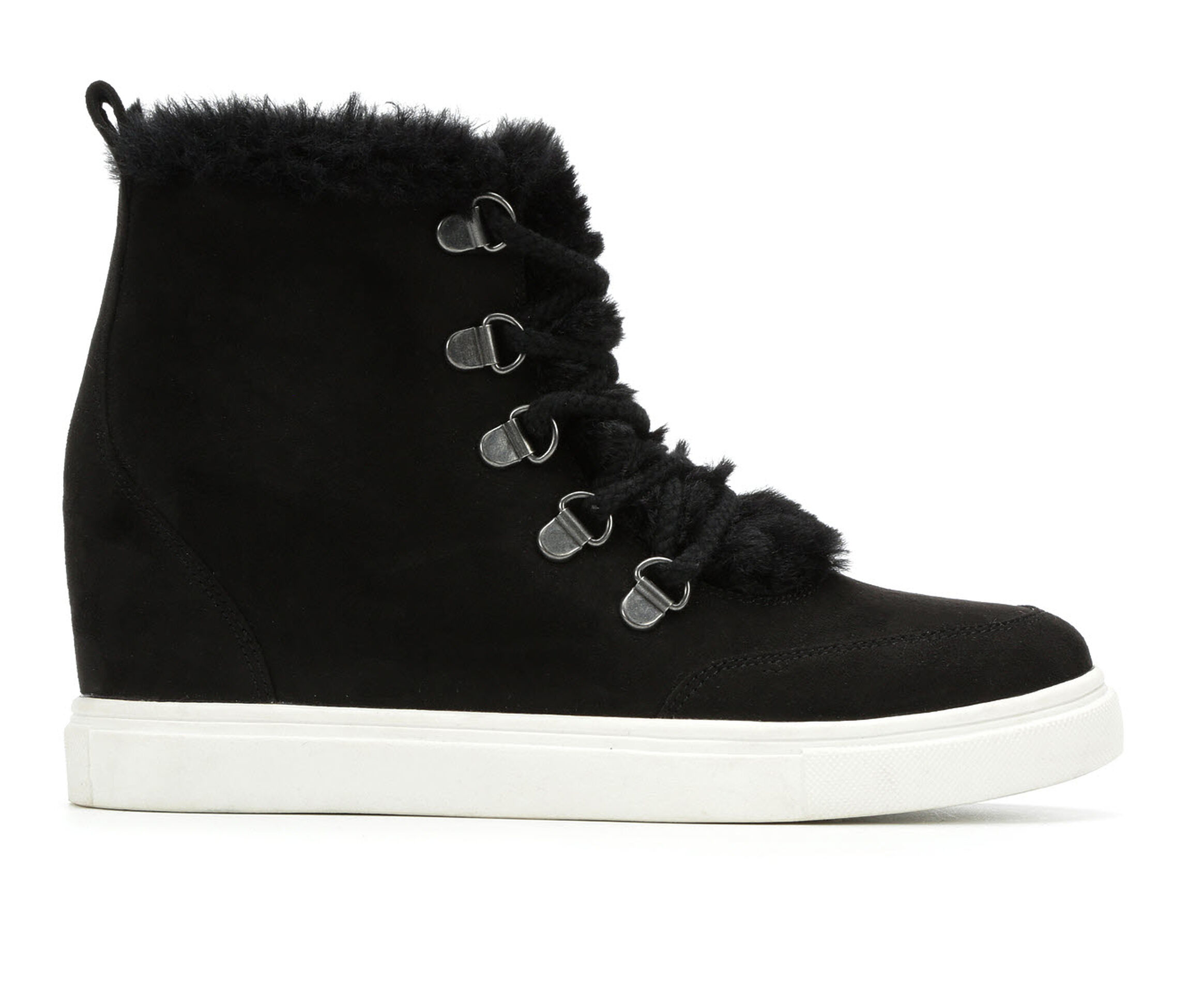 Madden Girl Pulley Women's Boots (Black - Canvas)