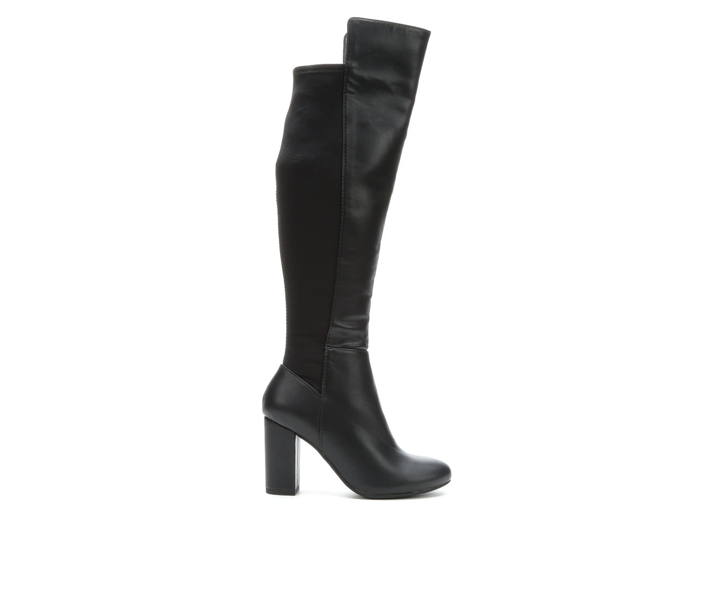 Solanz Rendi Women's Boots (Black - Faux Leather)