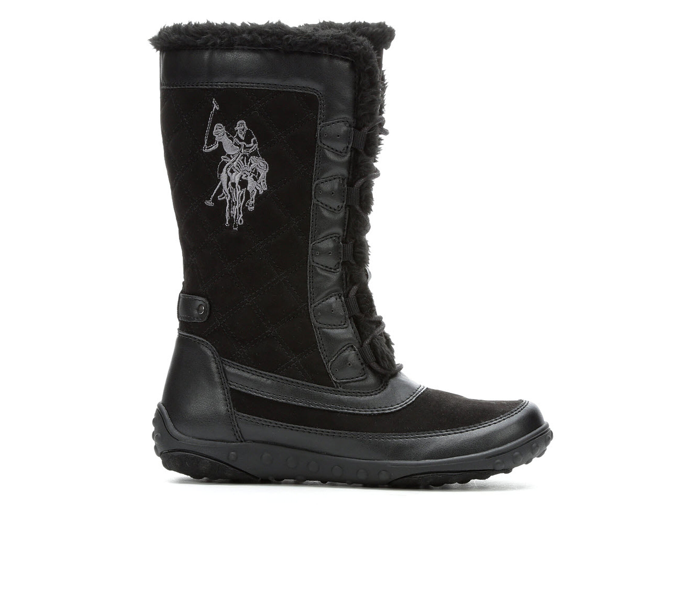 US Polo Assn Caribou Women's Boots (Black - Canvas)