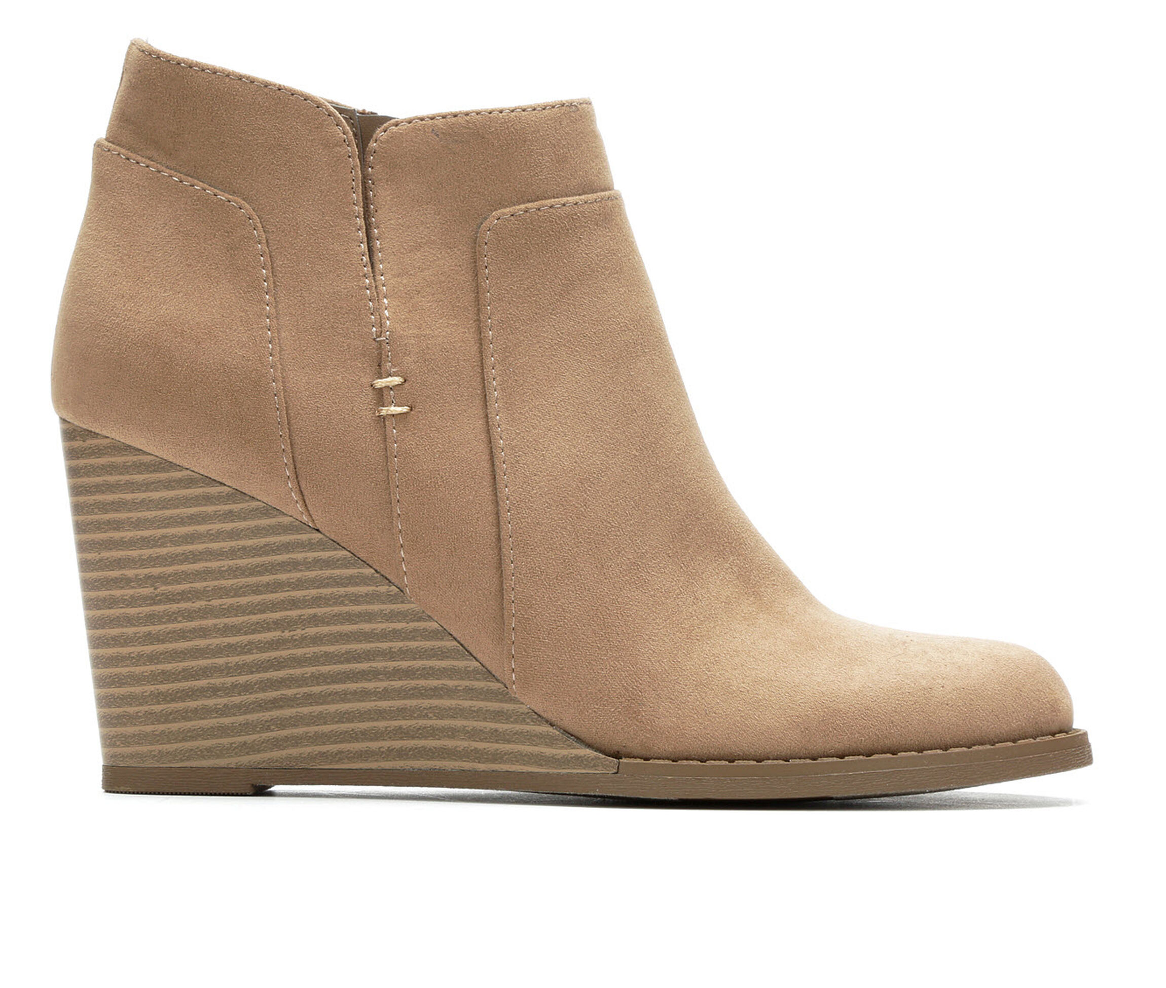 David Aaron Gabby Women's Boots (Beige - Canvas)
