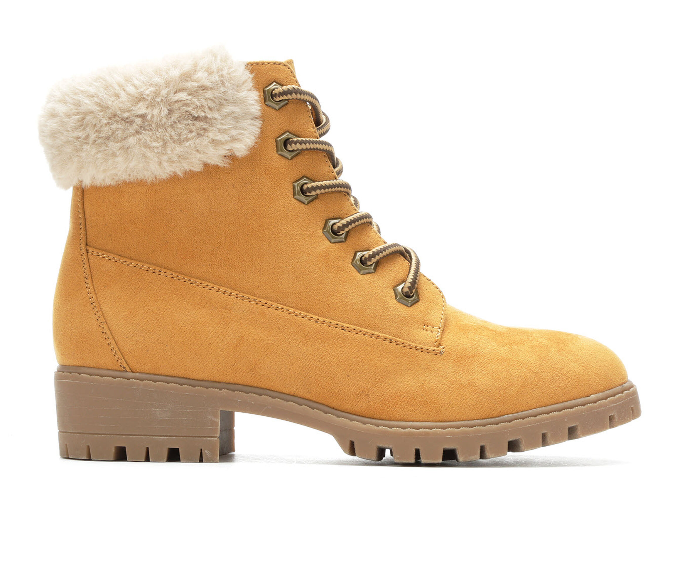 Madden Girl Frannkie Women's Boots (Beige - Faux Leather)