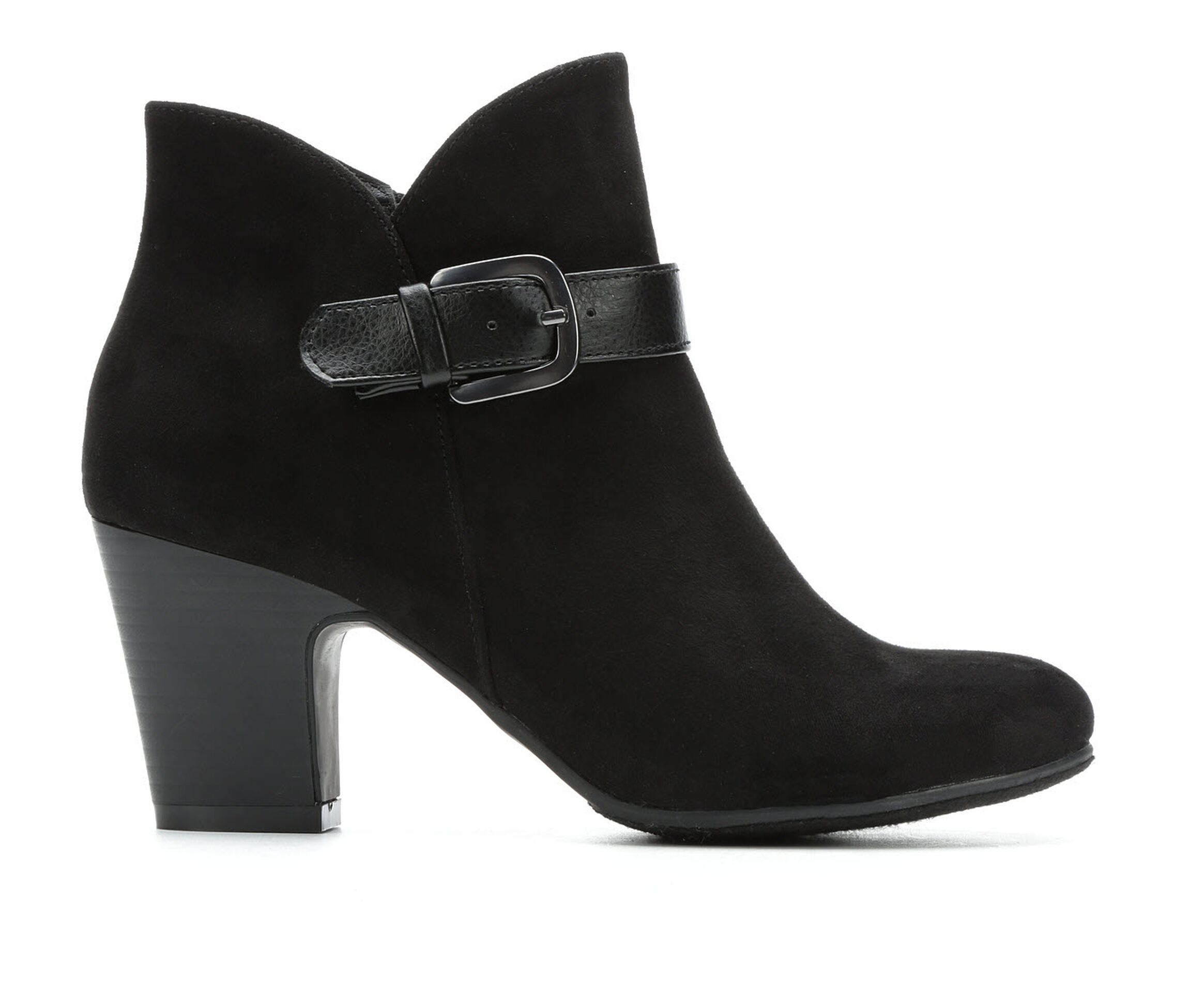 Solanz Carmen Women's Boots (Black - Canvas)