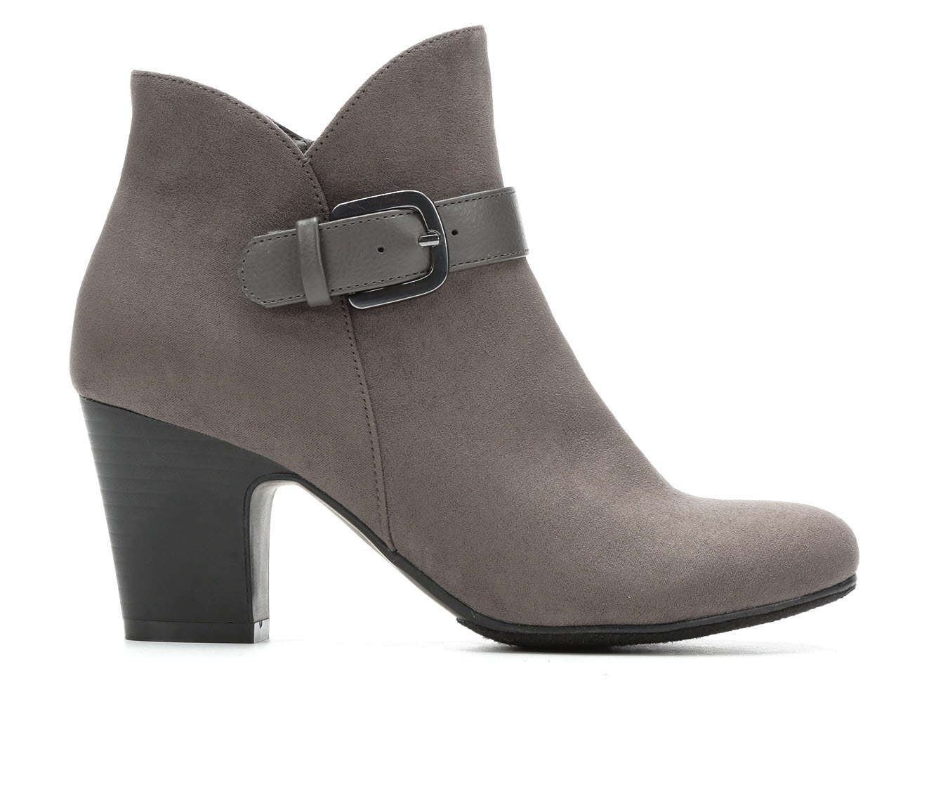 Solanz Carmen Women's Boots (Gray - Canvas)