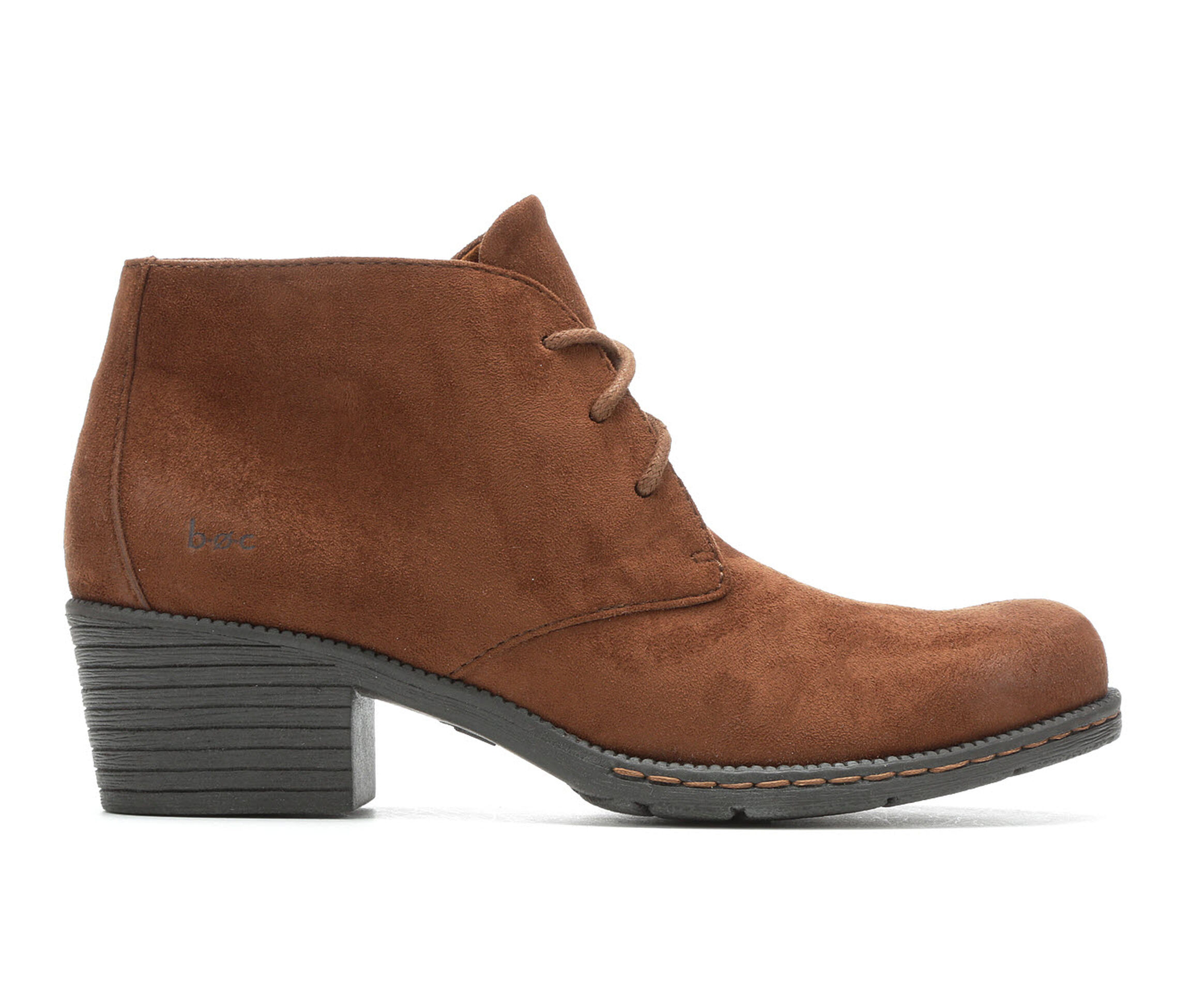 B.O.C. Leyburn Women's Boots (Brown - Canvas)