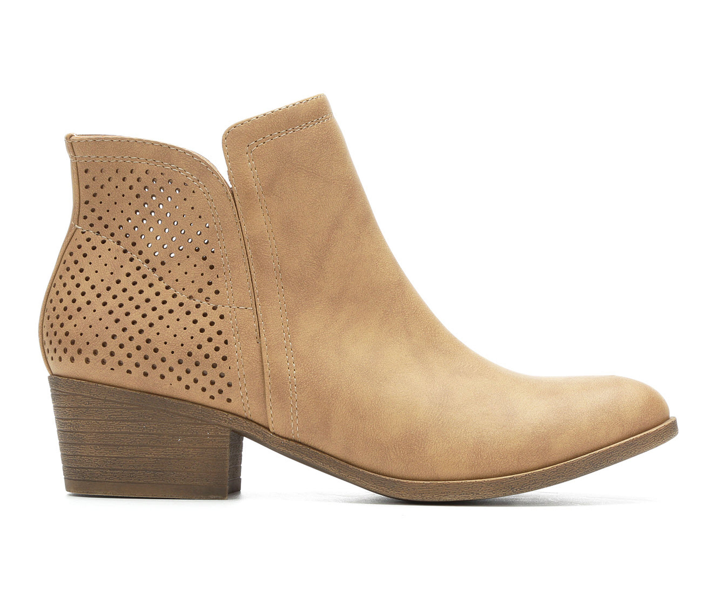Madden Girl Honorr Women's Boots (Beige - Faux Leather)