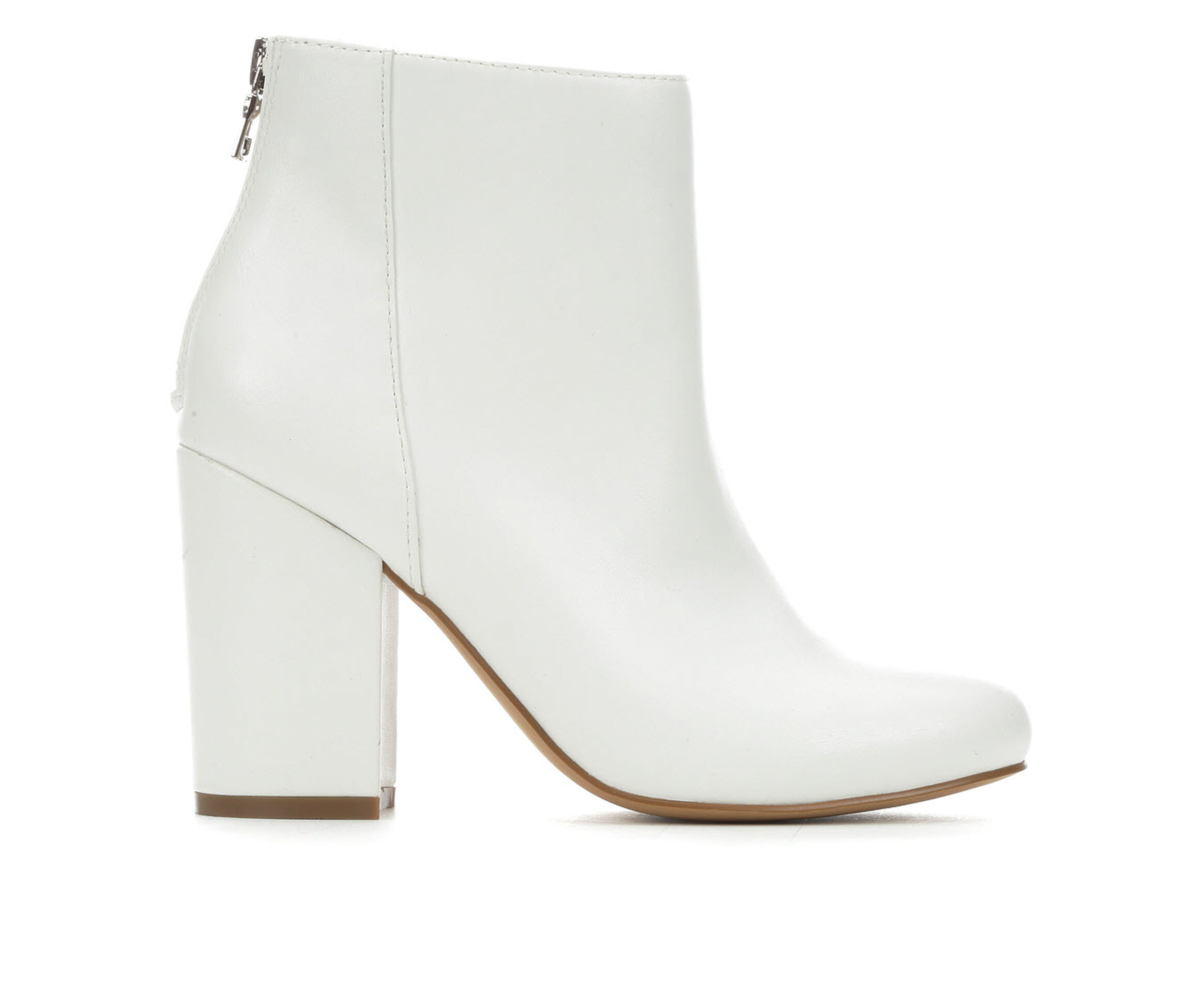 Madden Girl Shadey Women's Boots (White - Faux Leather)
