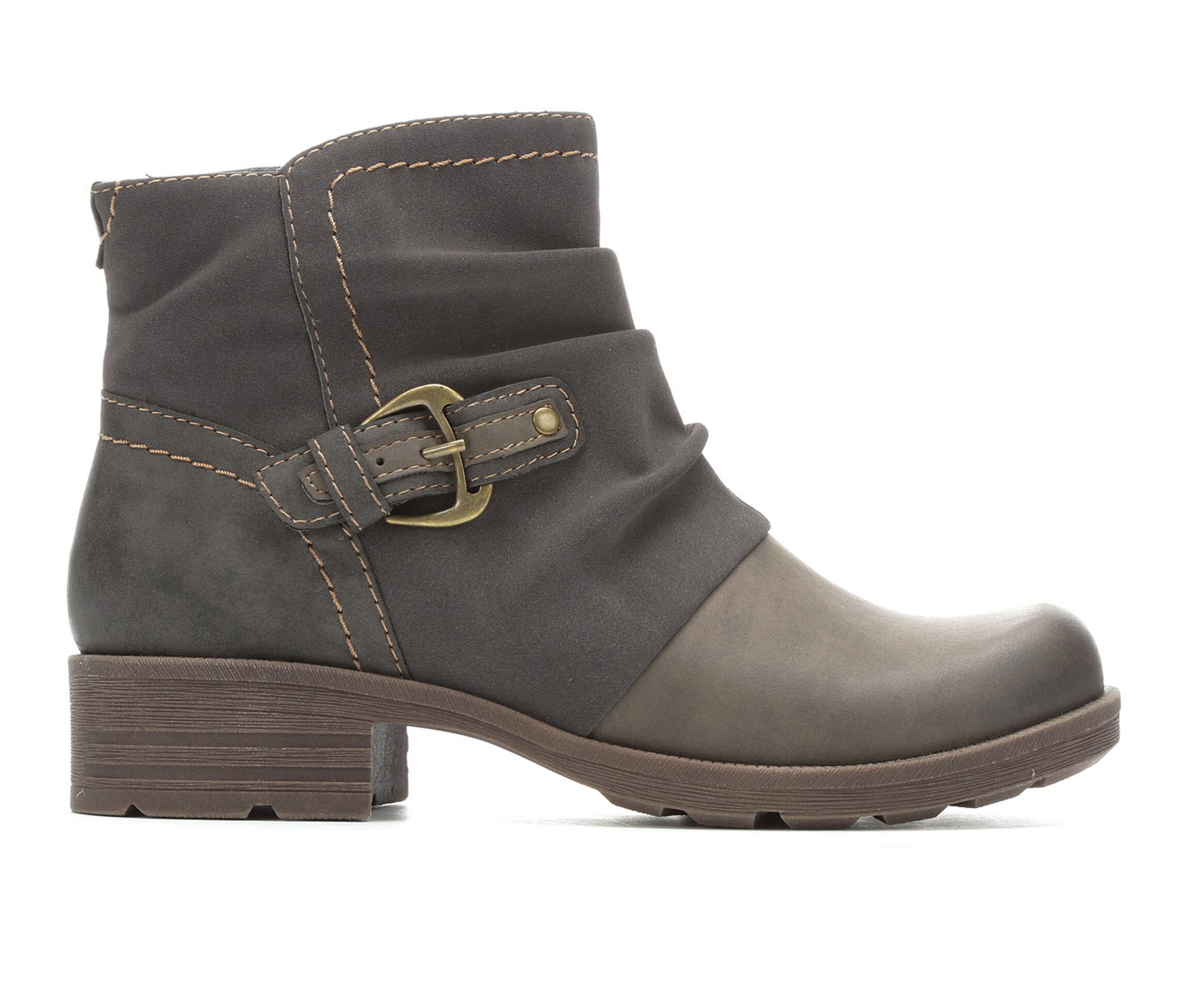 Earth Origins Randi Rona Women's Boots (Gray - Faux Leather)