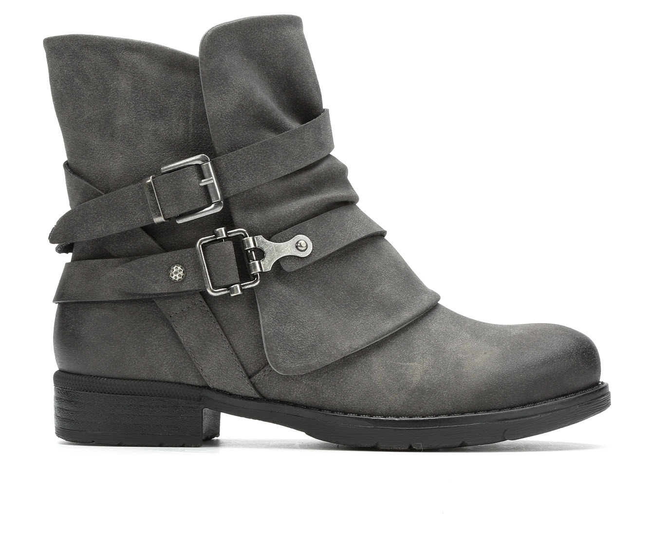 Jellypop Decades Women's Boots (Gray - Faux Leather)