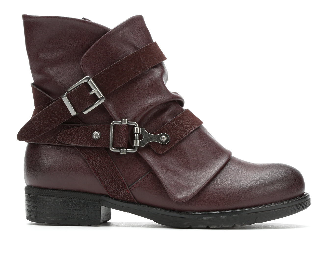 Jellypop Decades Women's Boots (Red - Faux Leather)