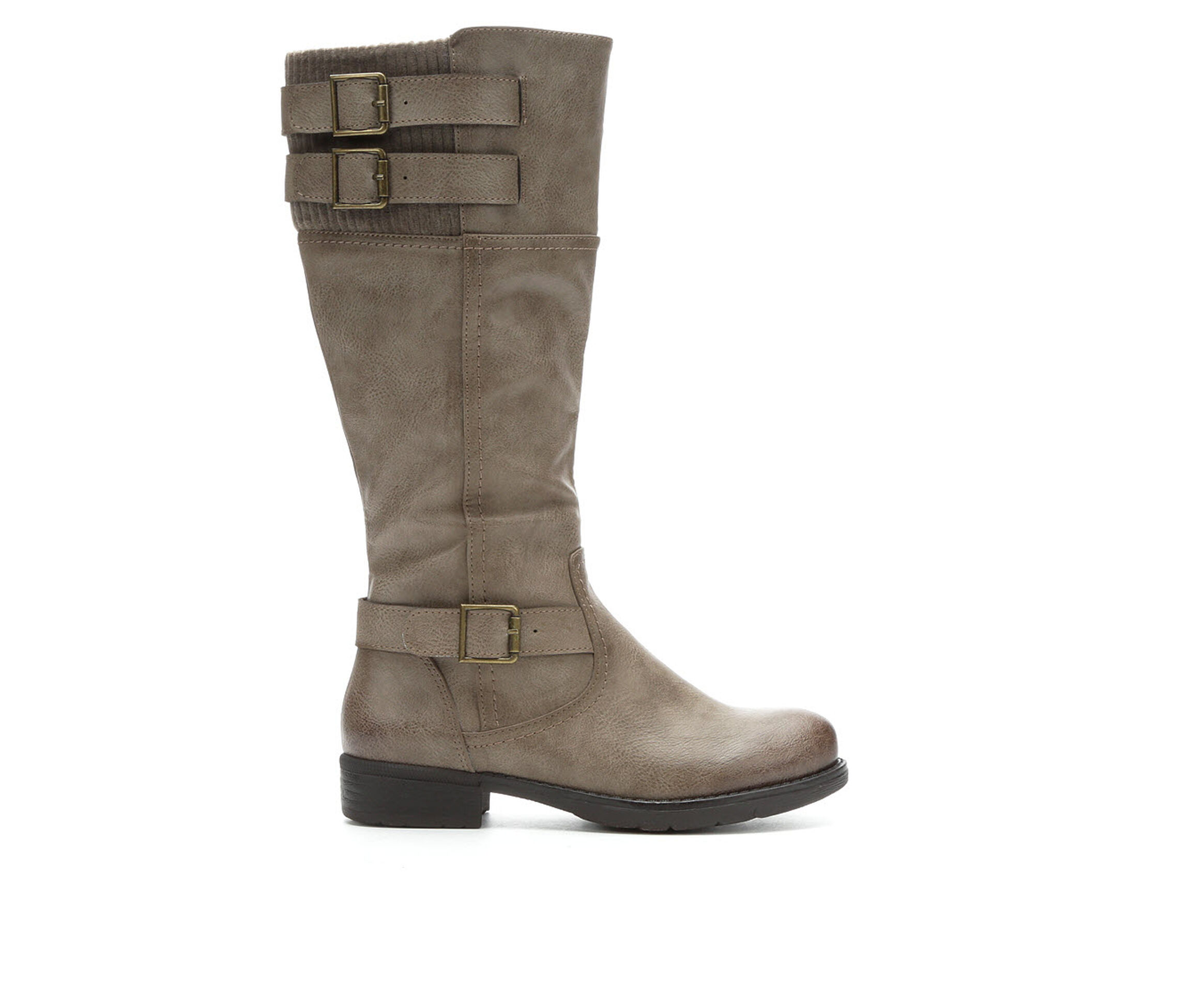Jellypop Ayleen Women's Boots (Beige - Faux Leather)