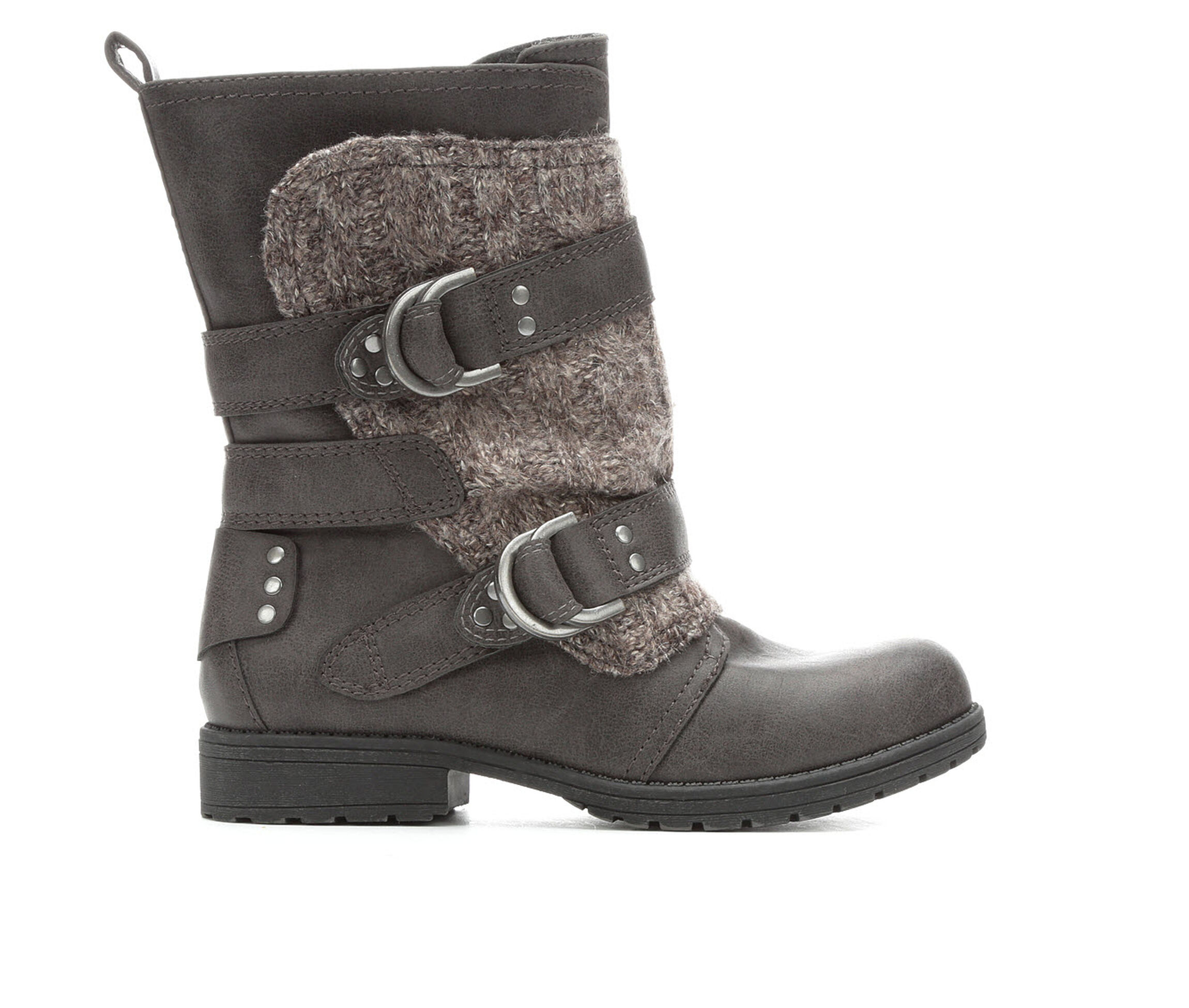 Sugar Justus Women's Boots (Gray - Canvas)
