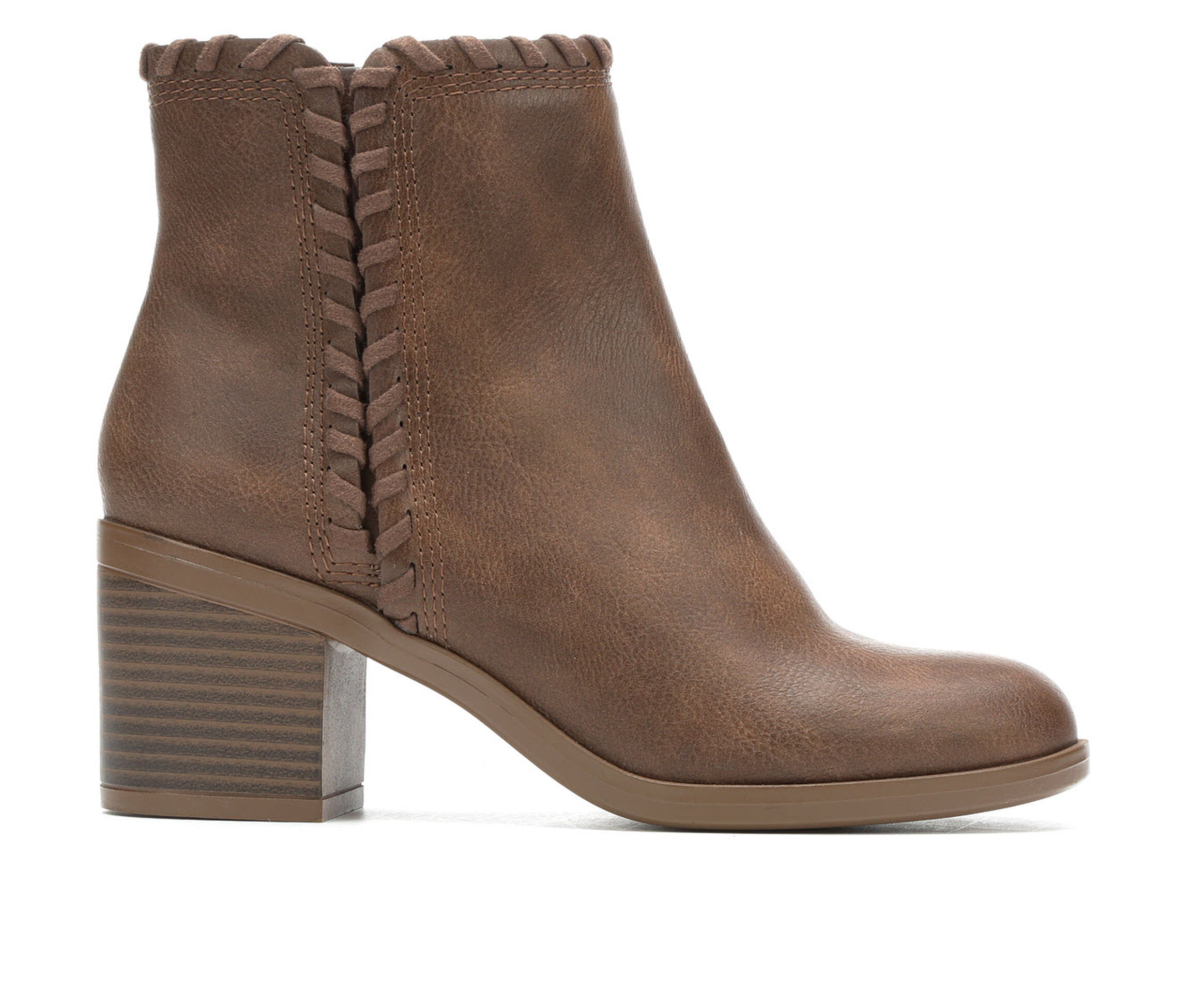 No Parking Faragh Women's Boots (Beige - Faux Leather)